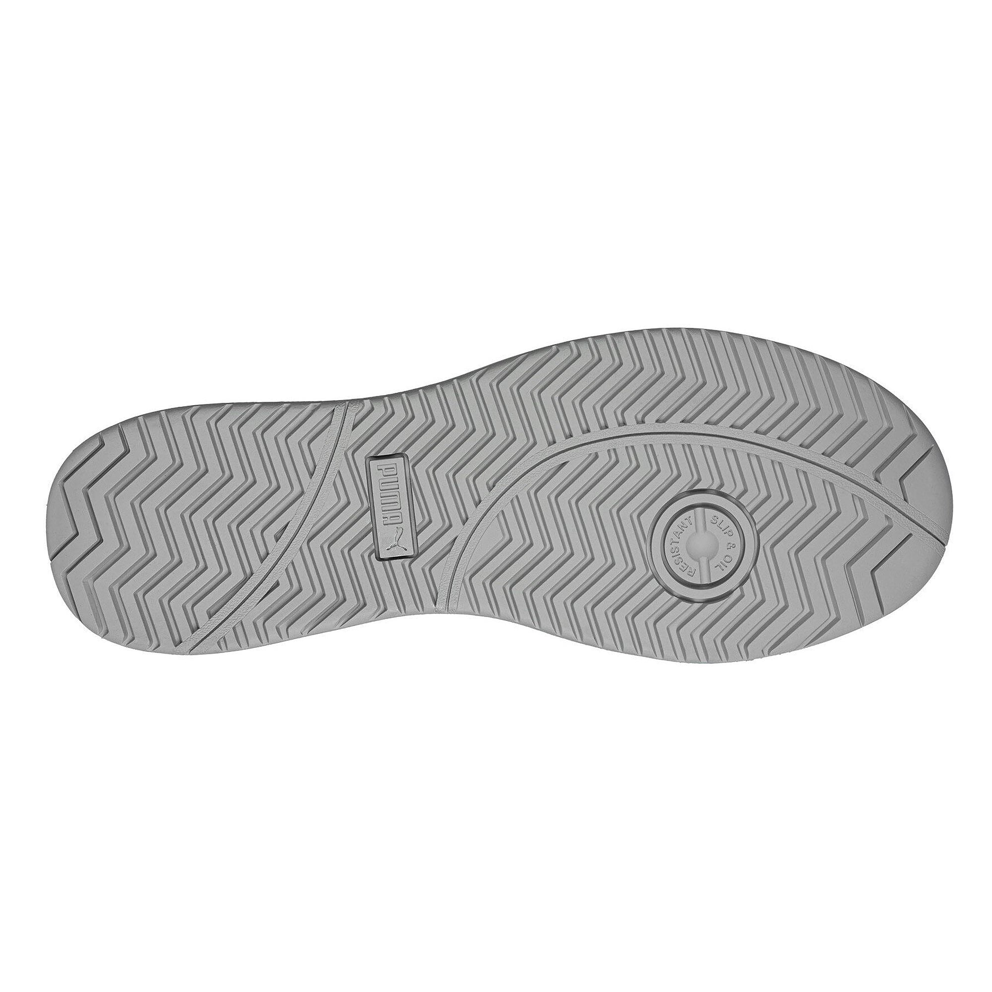 ESD-Sicherheitshalbschuh ICONIC SUEDE GREY LOW S1PL, Veloursleder, grau - PUMA Safety 640030800