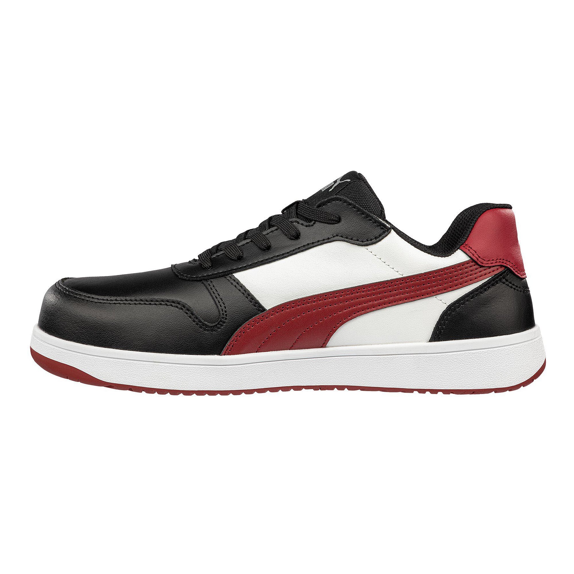ESD-Sicherheitshalbschuh FRONTCOURT LOW S3L, Vollrindleder, schwarz - PUMA Safety 640200201