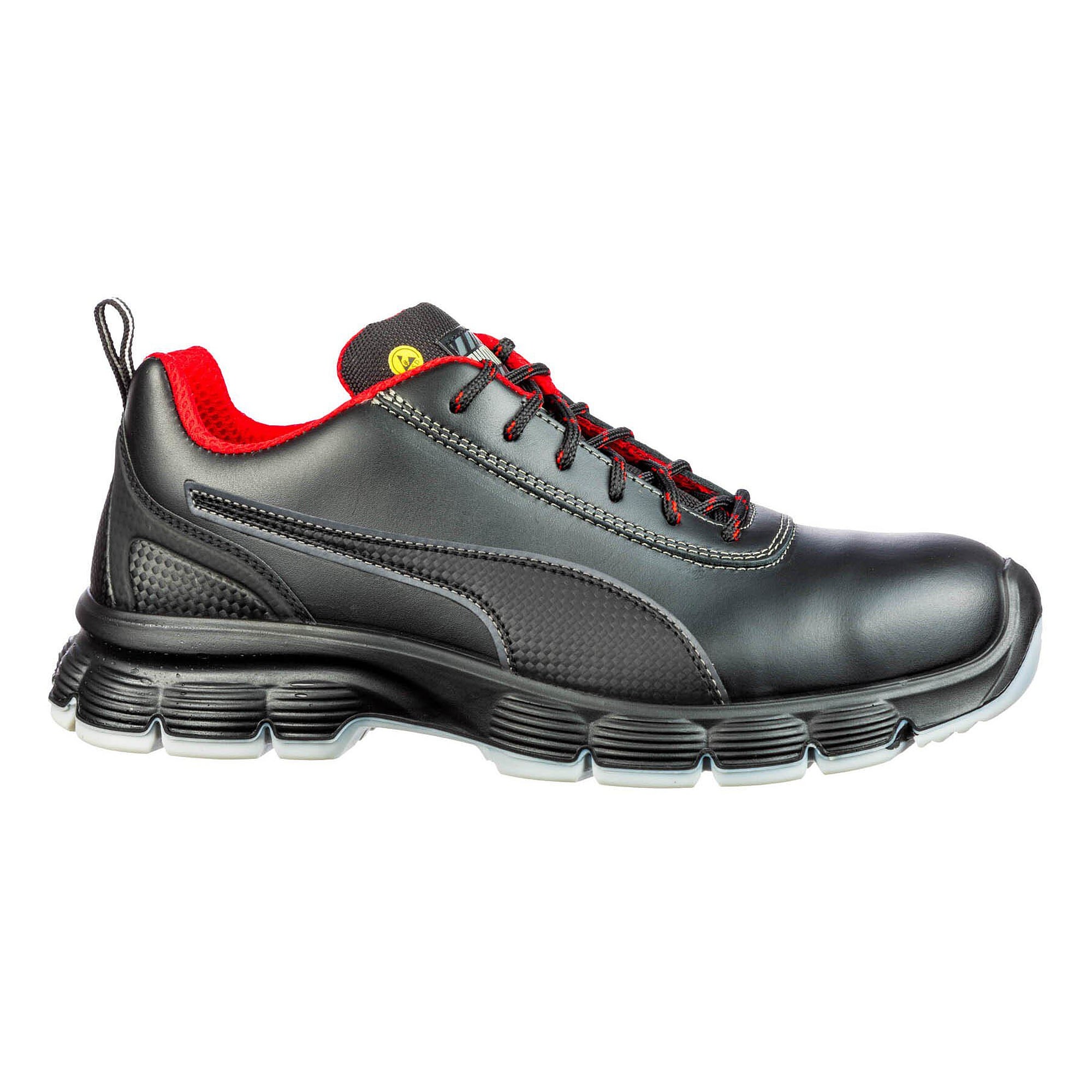 ESD-Sicherheitshalbschuh CONDOR LOW S3L, Vollrindleder, Weite 11, schwarz - PUMA Safety 640521202