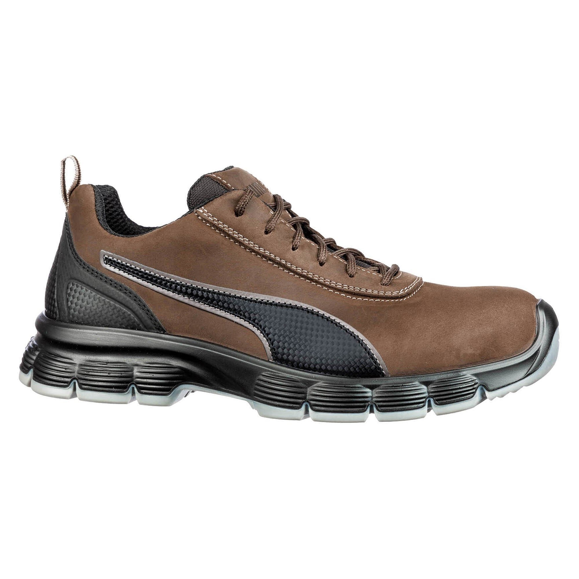 ESD safety shoe S3 CONDOR LOW, oiled nubuck leather, REBOUND cushioning, width 11, brown - PUMA Safety 640542204