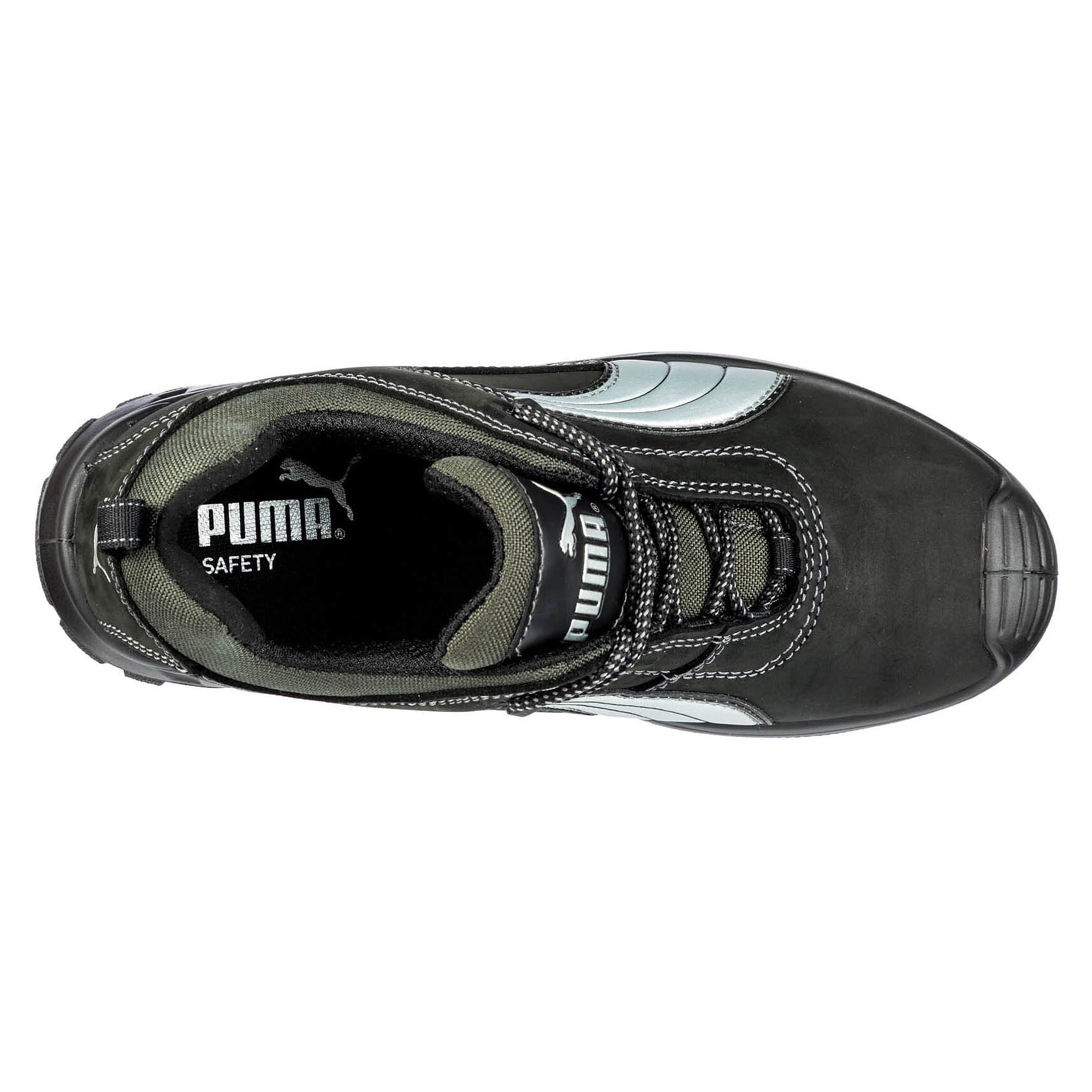 Chaussure de sécurité basse S3 CASCADES LOW, cuir pleine fleur, semelle HRO 300 °C, noir - PUMA Safety 640720202