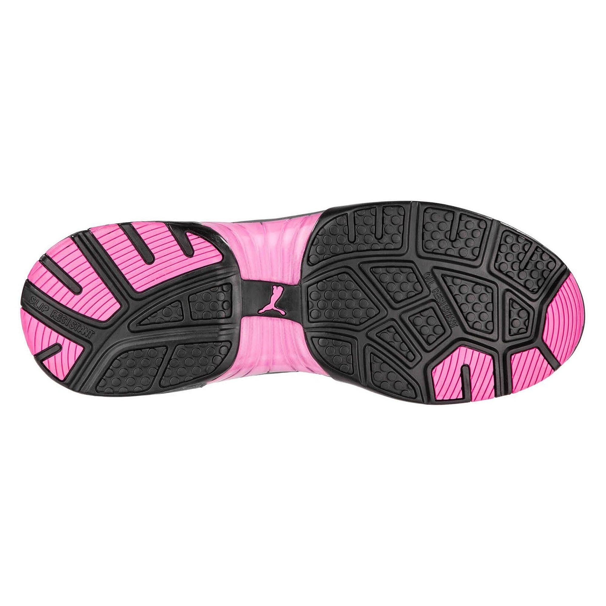Damen-Sicherheitsschuh S1 CELERITY KNIT PINK WNS LOW, SAFETY KNIT, Stahlkappe, vegan, grau - PUMA Safety 642910804