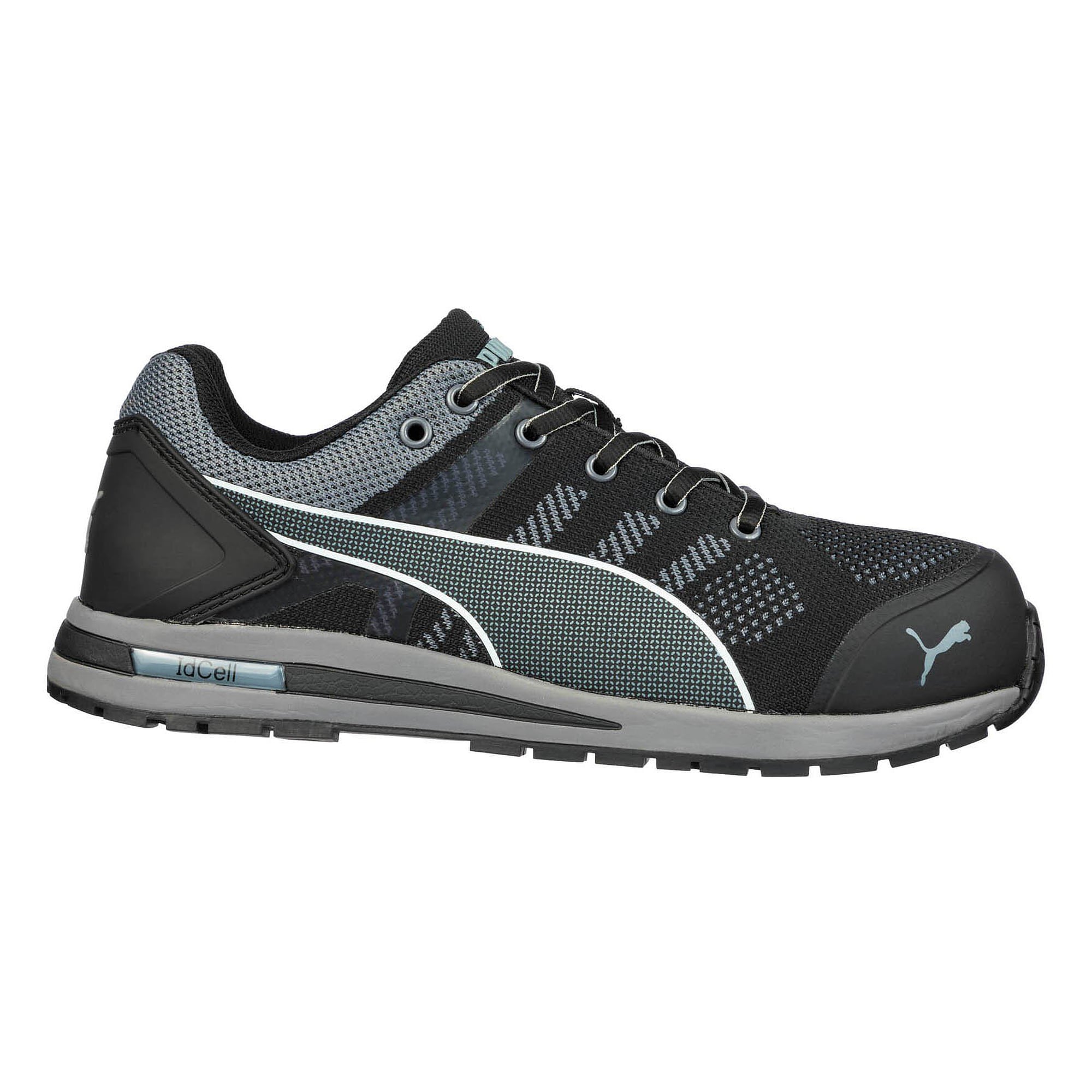 ESD-Sicherheitshalbschuh ELEVATE KNIT LOW S1PS, SAFETY KNIT, metallfrei, schwarz - PUMA Safety 643160202