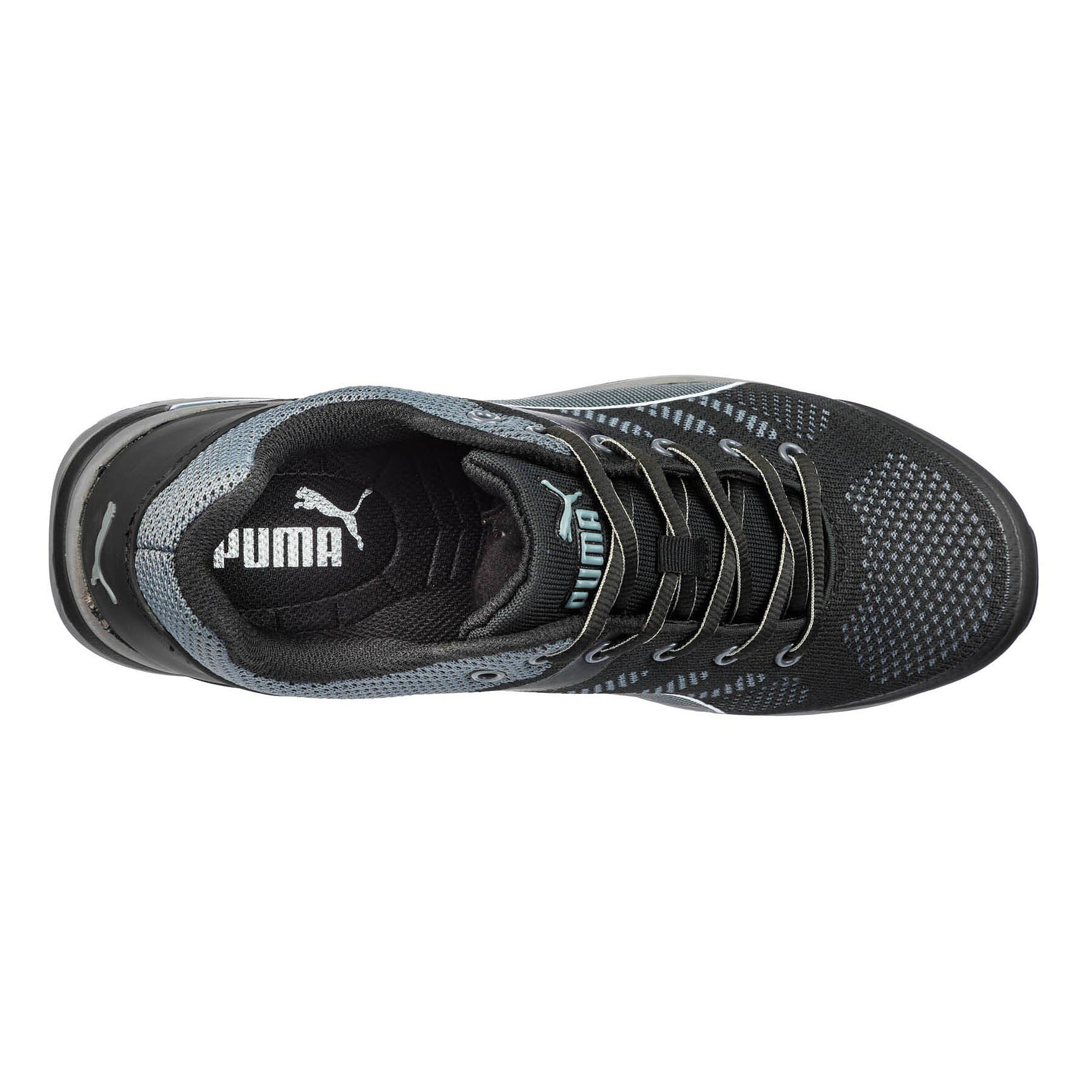 ESD Safety Shoe ELEVATE KNIT LOW S1PS, SAFETY KNIT upper, metal-free, black - PUMA Safety 643160202