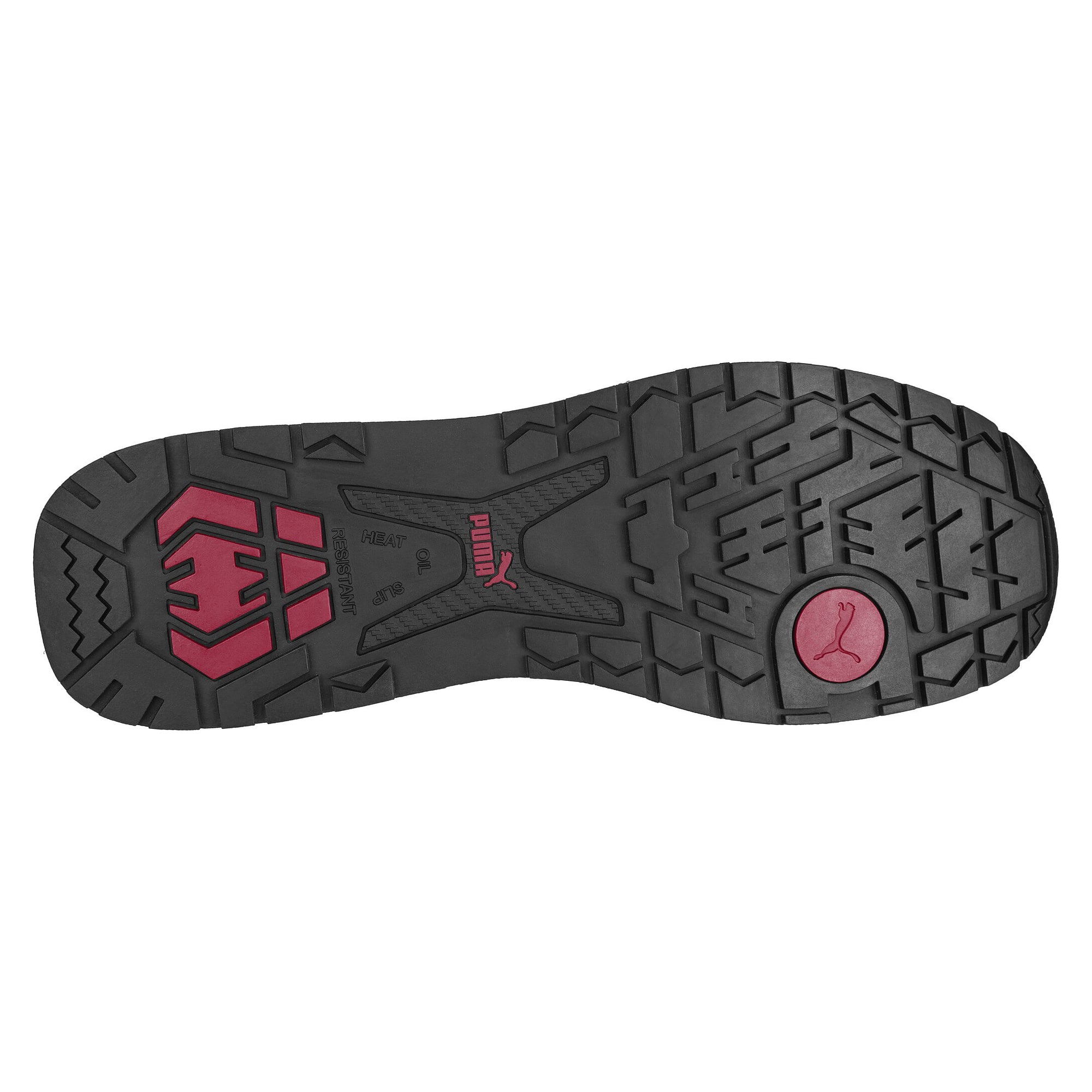 Chaussure de sécurité ESD RIDER GREY LOW S1PS, mesh et microfibre, sans métal - PUMA Safety 643260800