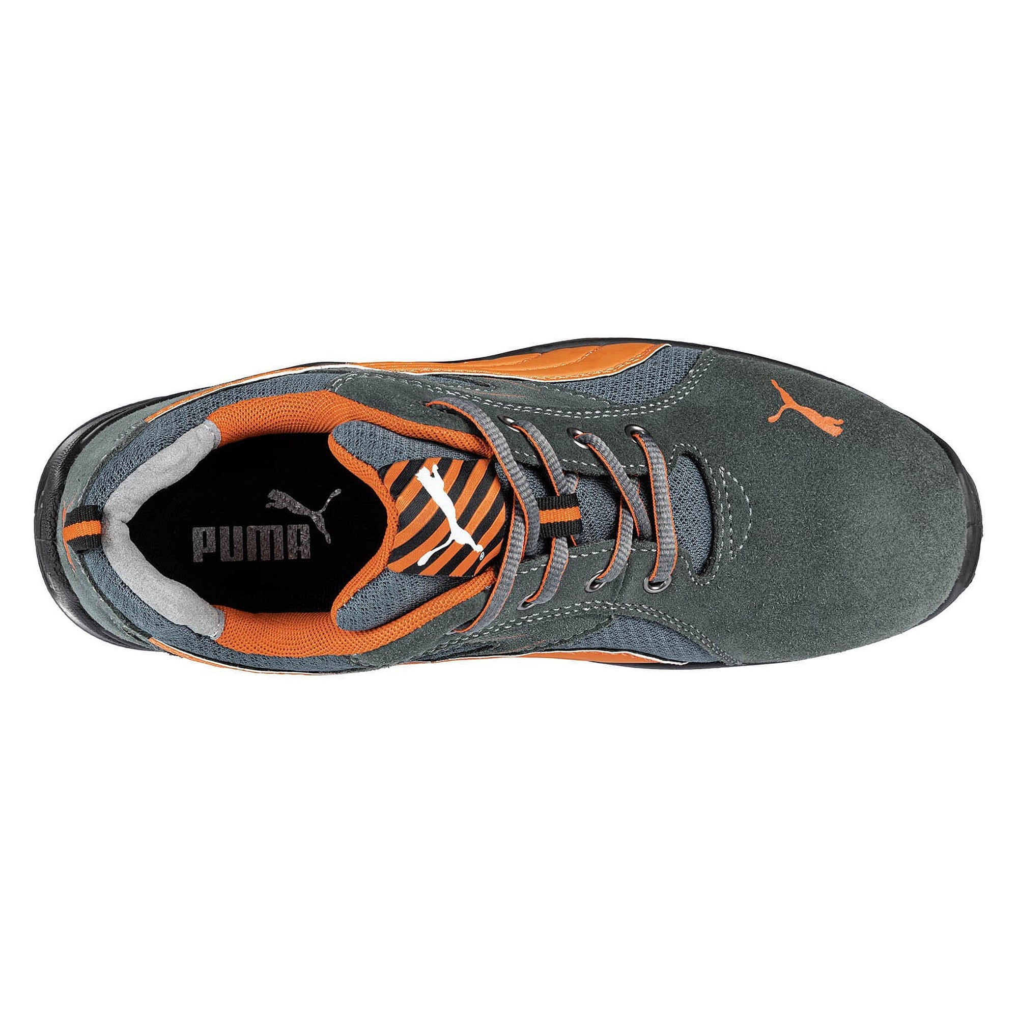 Sicherheitshalbschuh S1P SRC OMNI LOW, Veloursleder mit Textil, Stahlkappe, grau - PUMA Safety 643620821