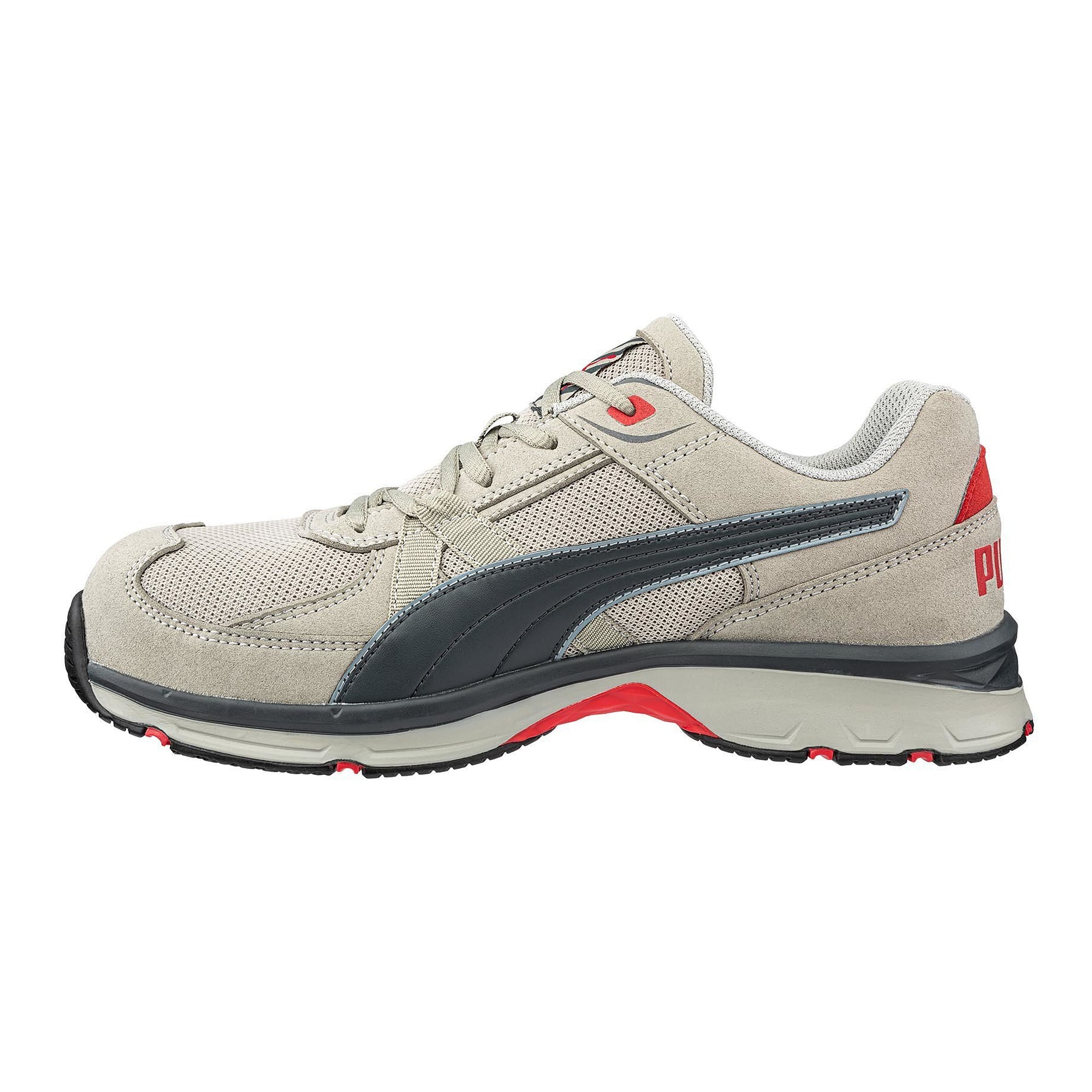 ESD safety shoe VANTI GREY LOW S1PS, IMPULSE.FOAM, metal-free, grey - PUMA Safety 643700801
