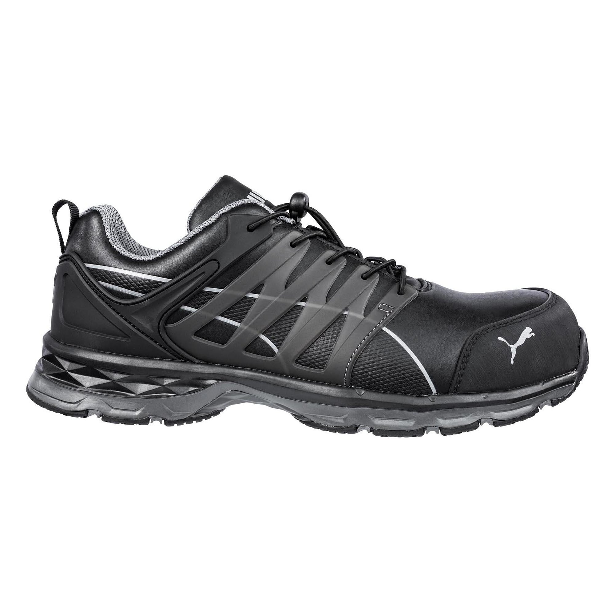 ESD-Sicherheitshalbschuh VELOCITY 2.0 LOW S3S, Schnellschnürsystem, schwarz - PUMA Safety 643840200