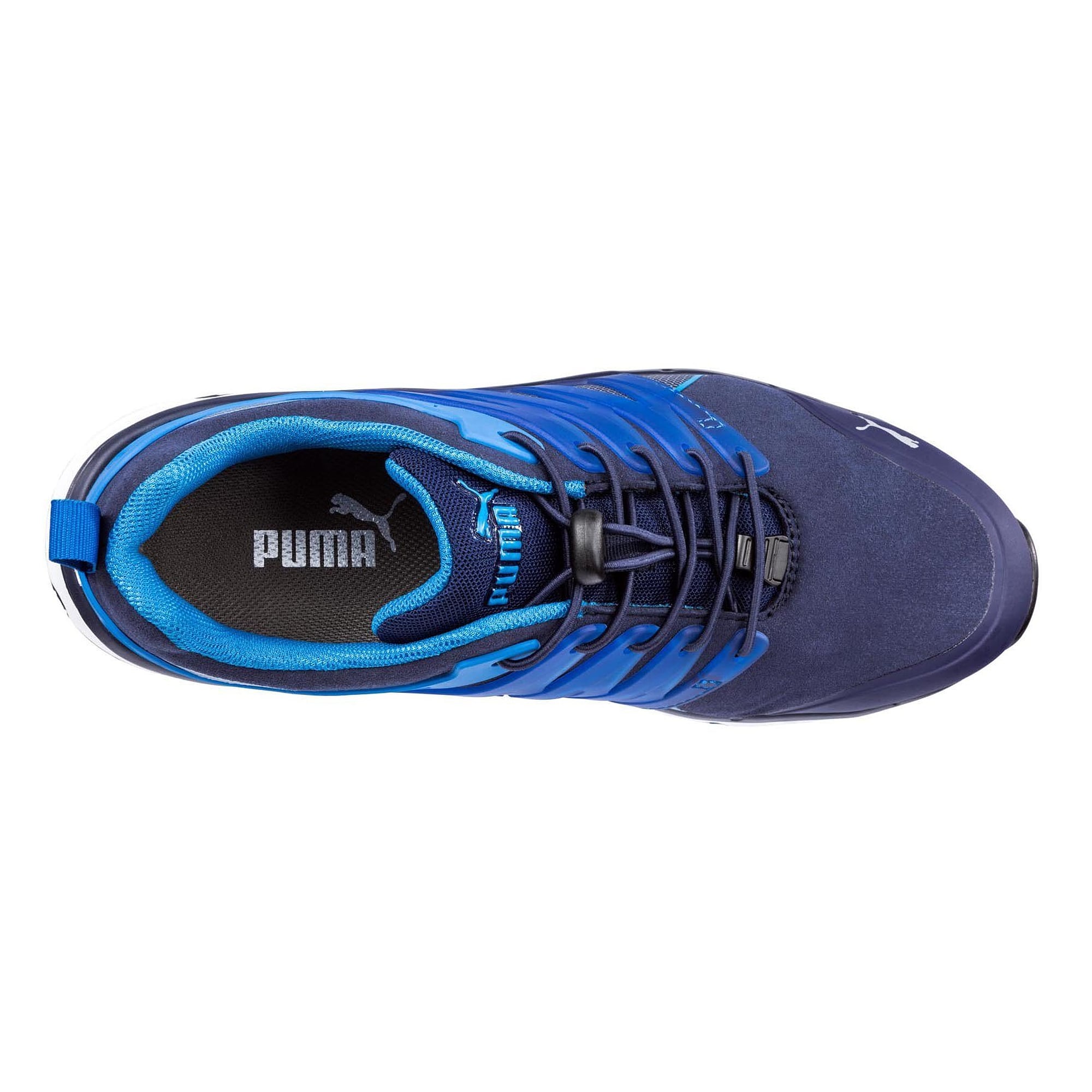 Chaussure de sécurité ESD basse VELOCITY 2.0 LOW S1PS, microfibre, bleue - PUMA Safety 643850300