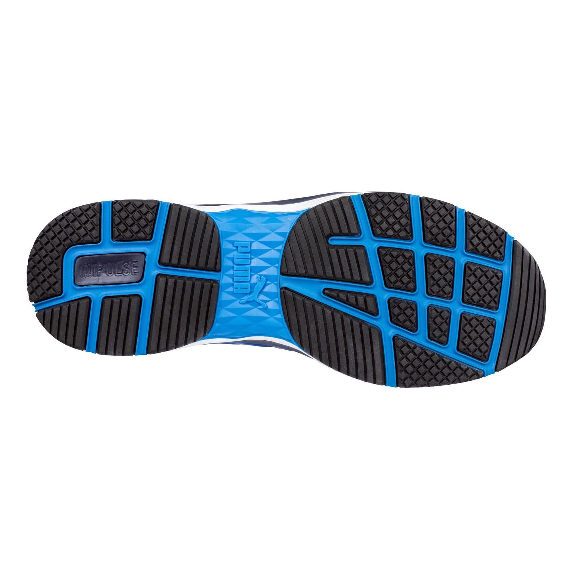 Chaussure de sécurité ESD basse VELOCITY 2.0 LOW S1PS, microfibre, bleue - PUMA Safety 643850300