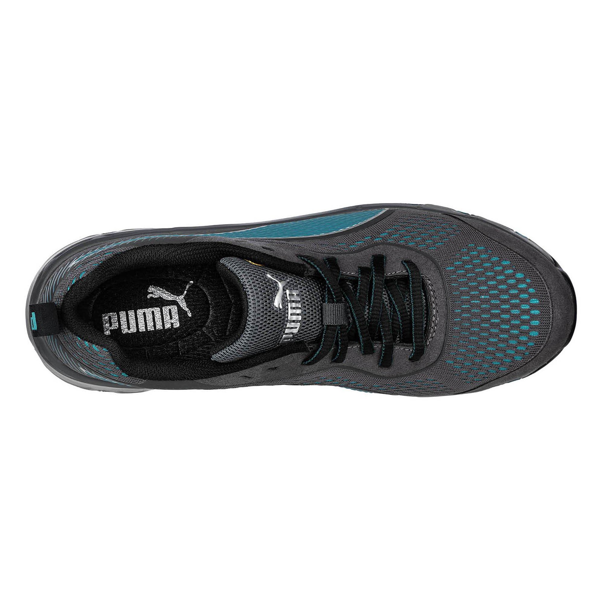 Chaussure de sécurité basse ESD FUSE KNIT WNS LOW S1P femme, tige tricot, sans métal, gris - PUMA Safety 643900826