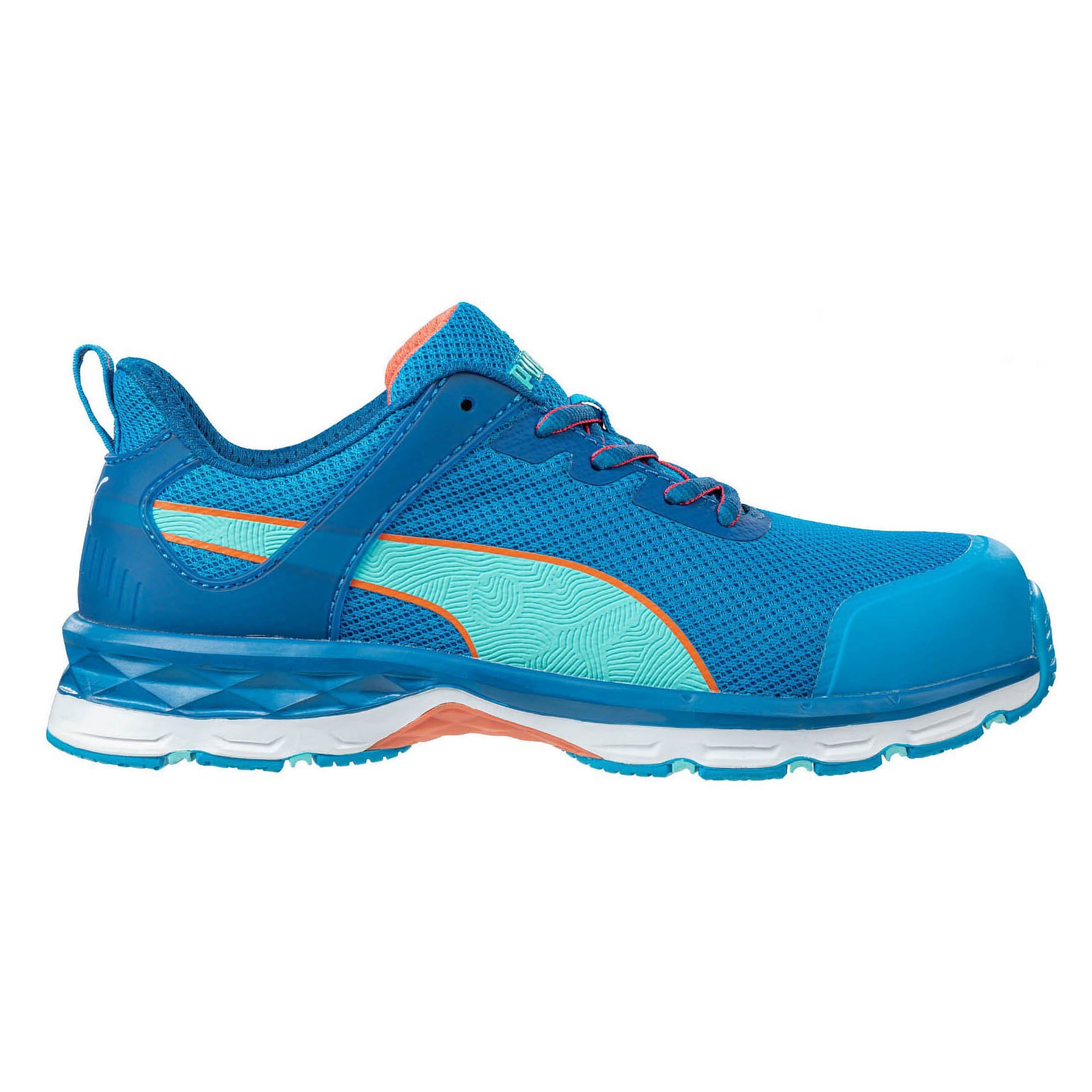 ESD-Sicherheitshalbschuh BEAT WNS LOW S1 Damen, metallfrei, Mesh, blau - PUMA Safety 643910300