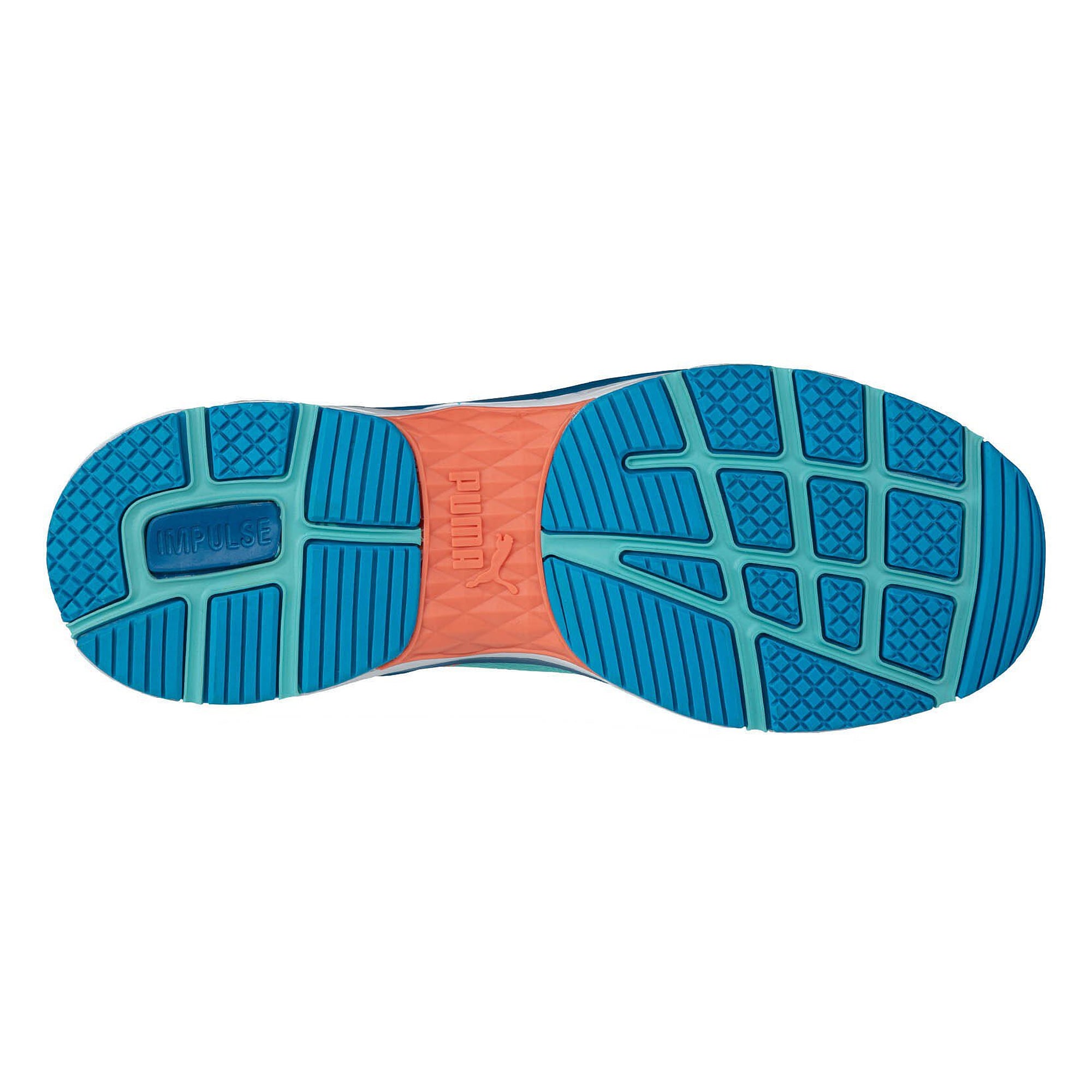 ESD-Sicherheitshalbschuh BEAT WNS LOW S1 Damen, metallfrei, Mesh, blau - PUMA Safety 643910300