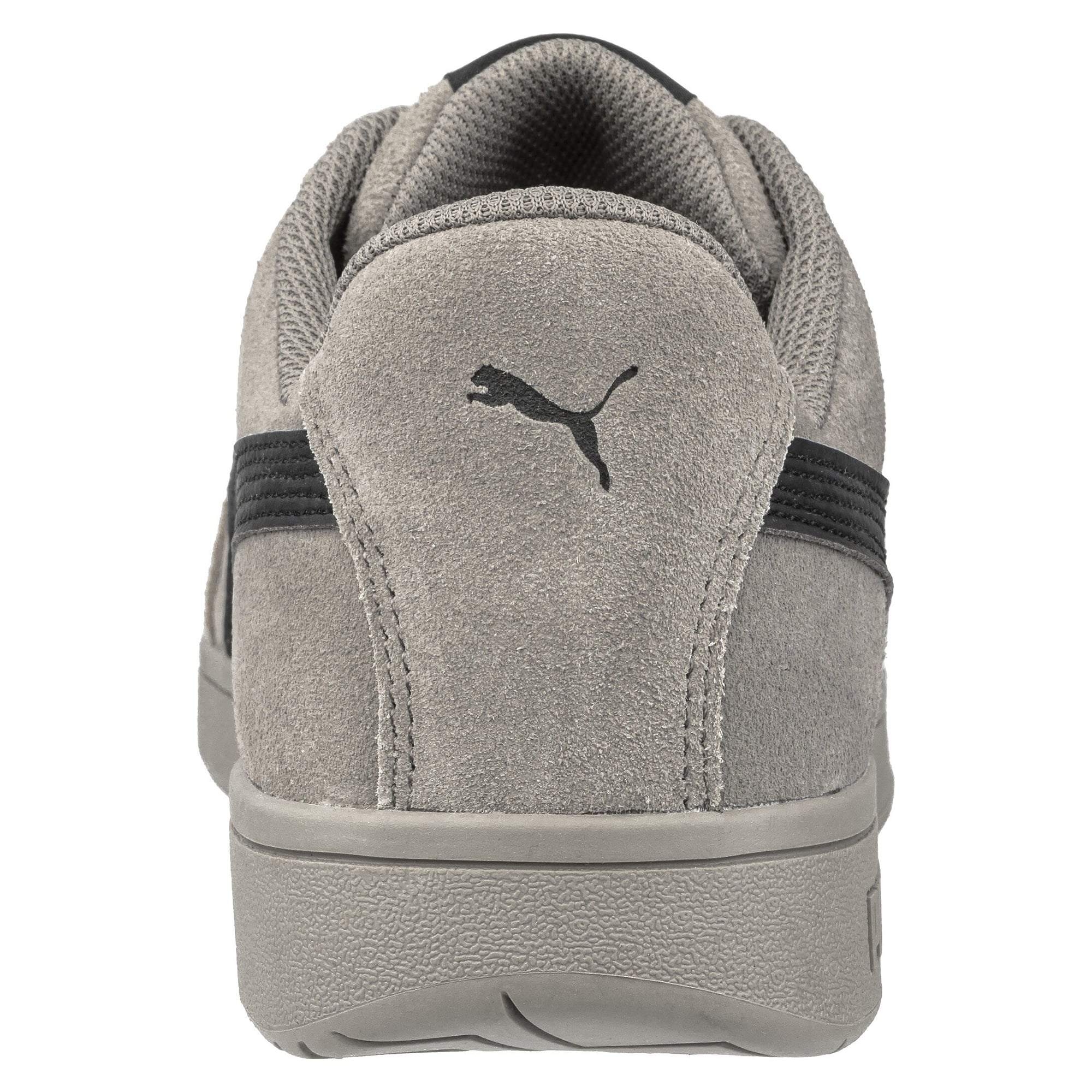 ESD safety low shoe ICONIC STONE LOW S1PL, suede leather, grey - PUMA Safety 644410801