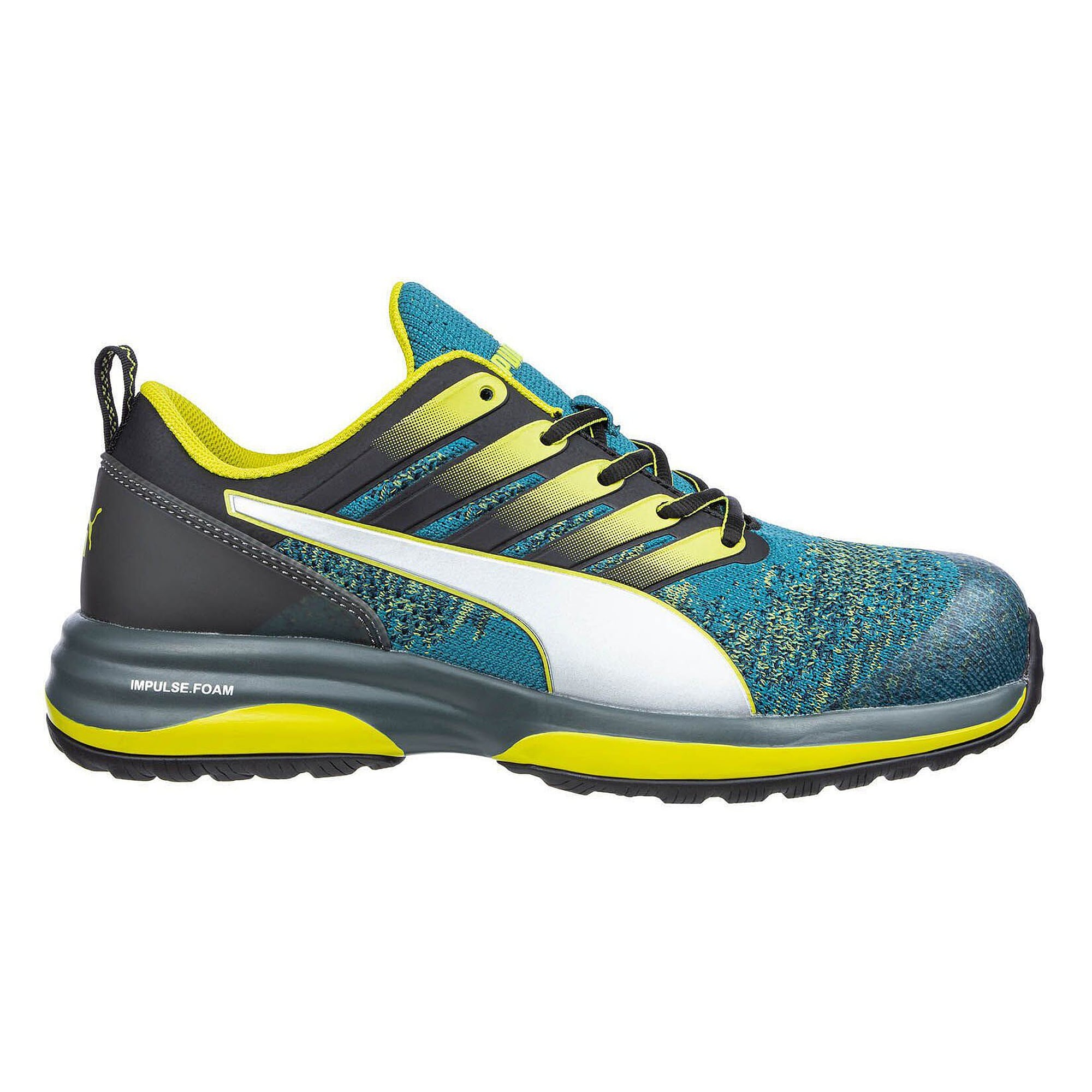 ESD safety low shoe CHARGE LOW S1P, SAFETY KNIT, green - PUMA Safety 644520642