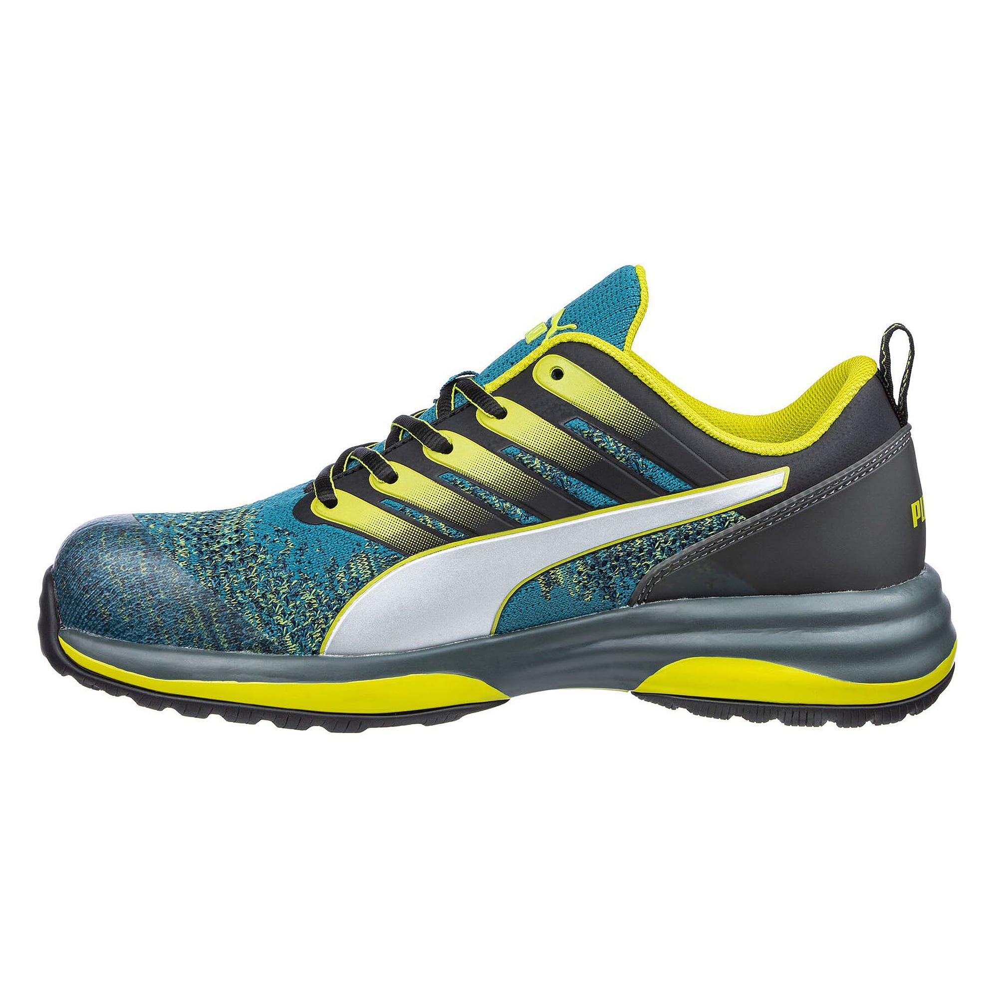ESD safety low shoe CHARGE LOW S1P, SAFETY KNIT, green - PUMA Safety 644520642