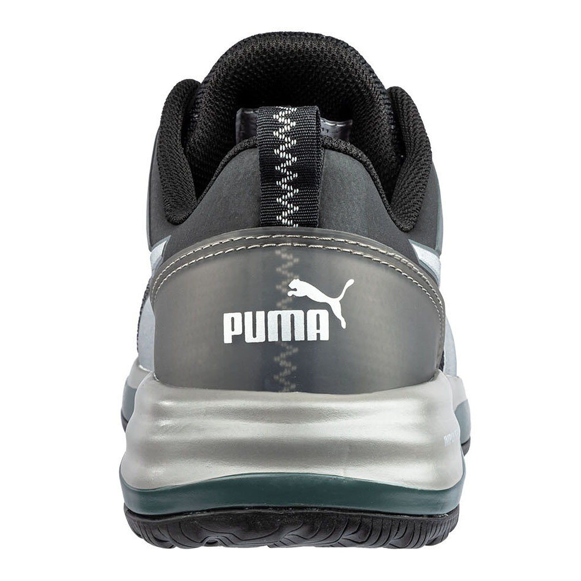 ESD-Sicherheitshalbschuh CHARGE BLACK DISC LOW S1P, SAFETY KNIT, schwarz - PUMA Safety 644541200