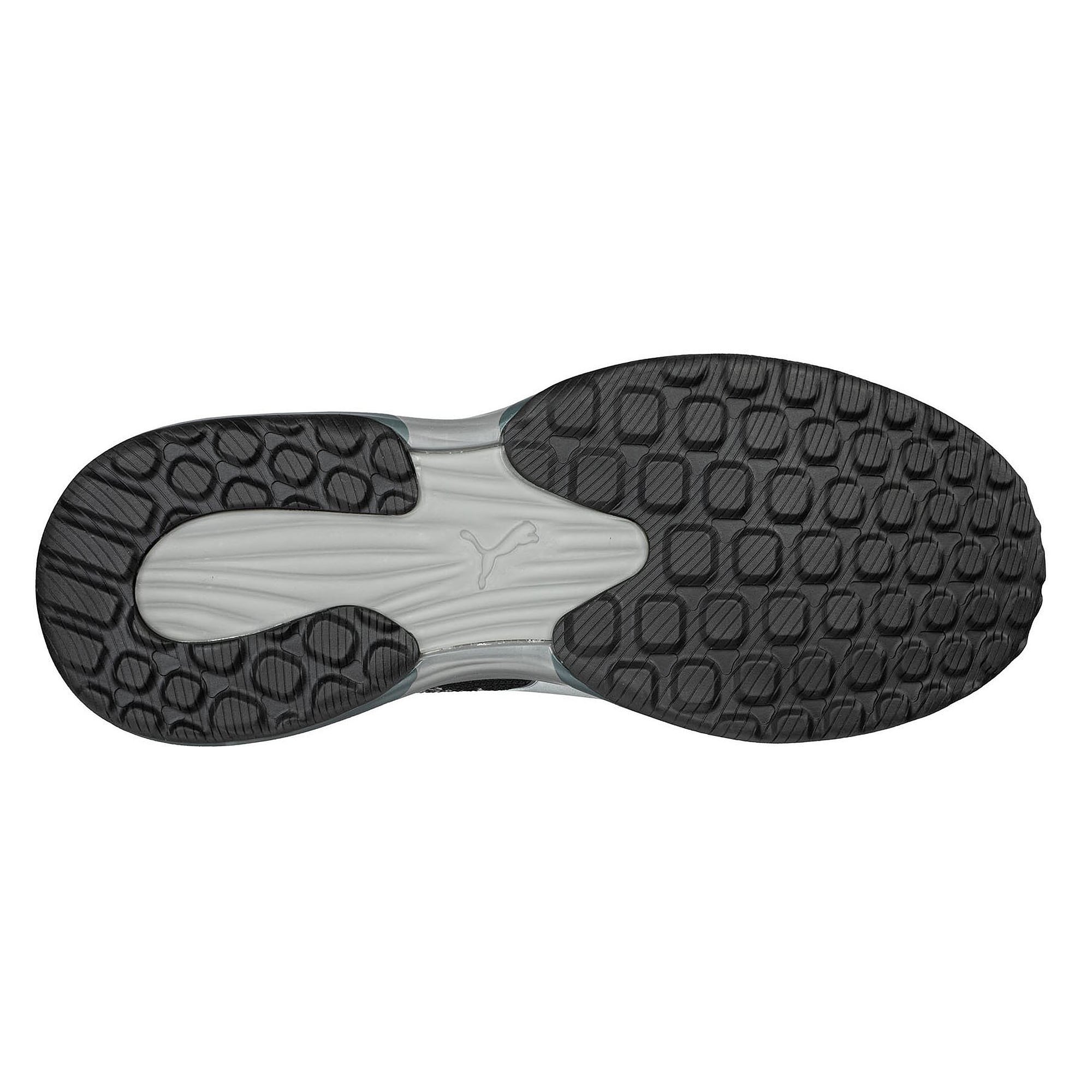 ESD-Sicherheitshalbschuh CHARGE BLACK DISC LOW S1P, SAFETY KNIT, schwarz - PUMA Safety 644541200
