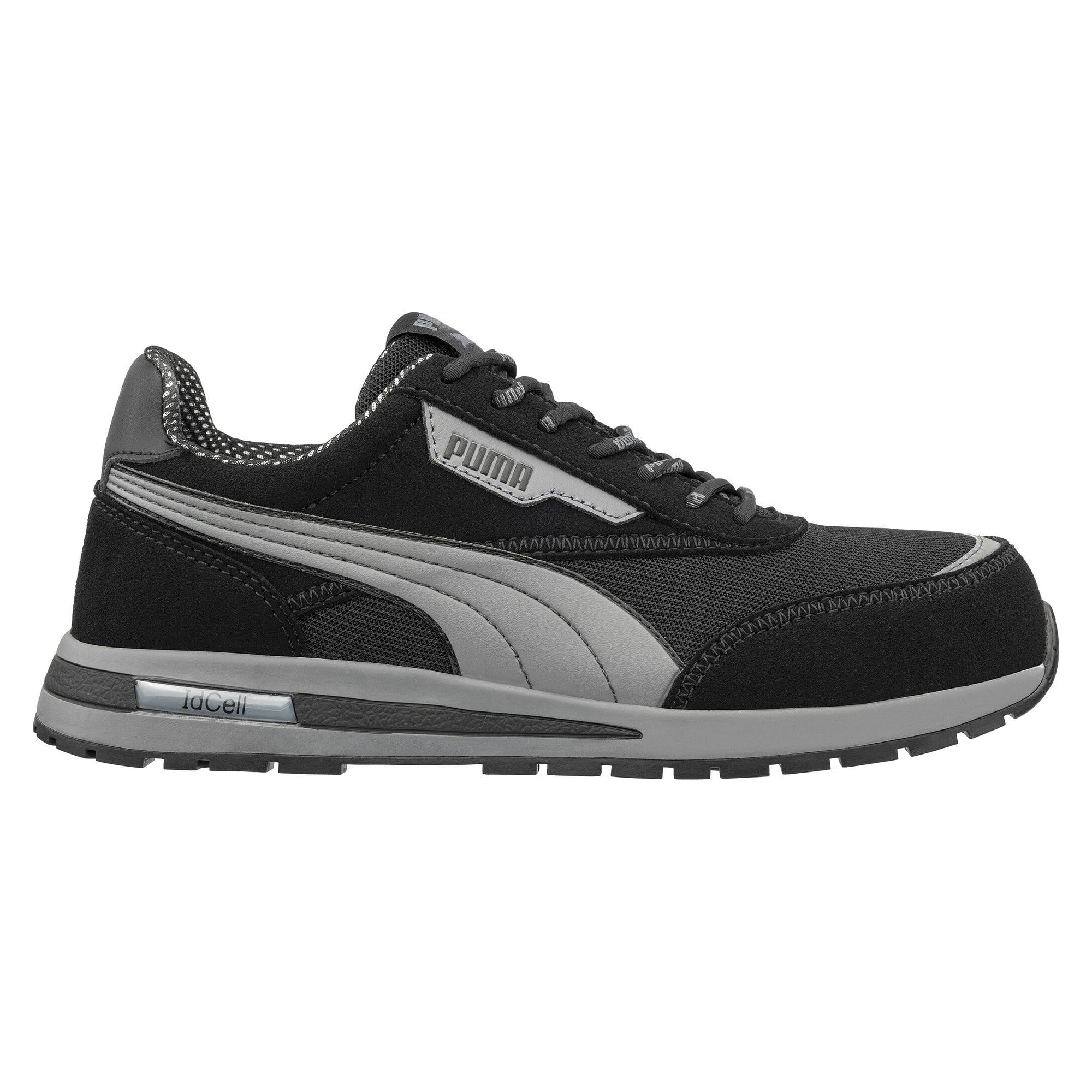 ESD-Sicherheitshalbschuh RIDER BLK LOW S1PS, Mesh und Mikrofaser, schwarz - PUMA Safety 644700200