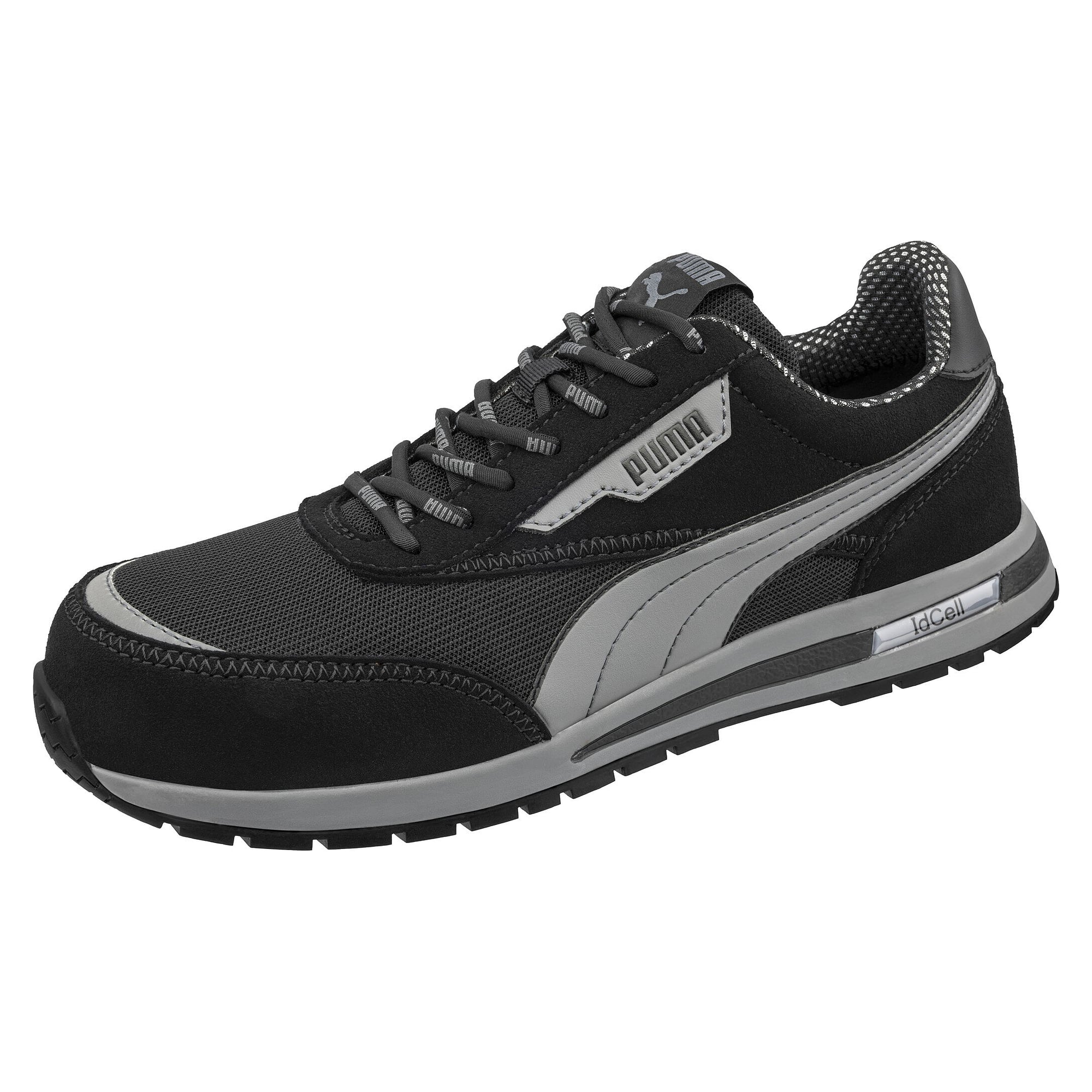 ESD safety low shoe RIDER BLK LOW S1PS, mesh and microfibre, black - PUMA Safety 644700200