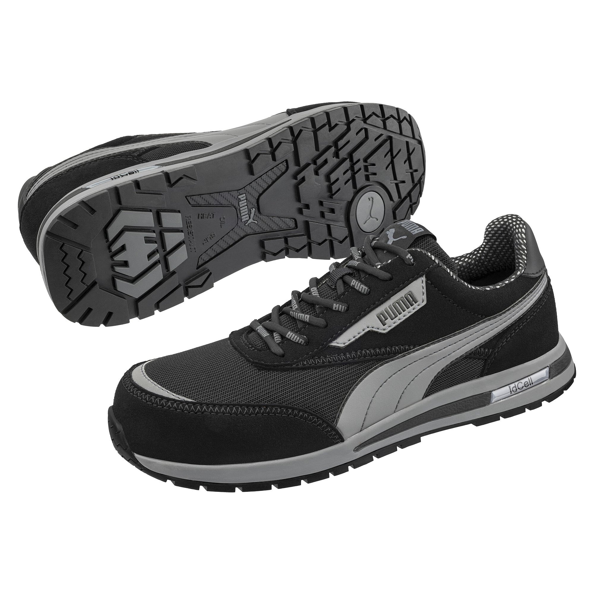ESD safety low shoe RIDER BLK LOW S1PS, mesh and microfibre, black - PUMA Safety 644700200