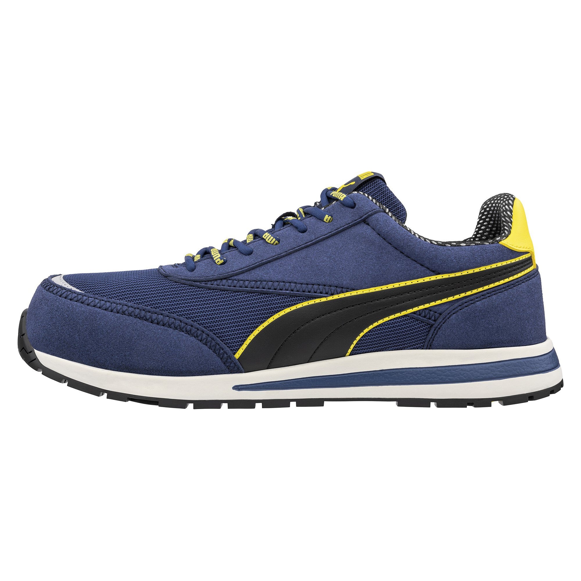 Chaussure de sécurité basse SB RIDER BLUE LOW, sans métal, mesh et microfibre, bleu - PUMA Safety 644710300