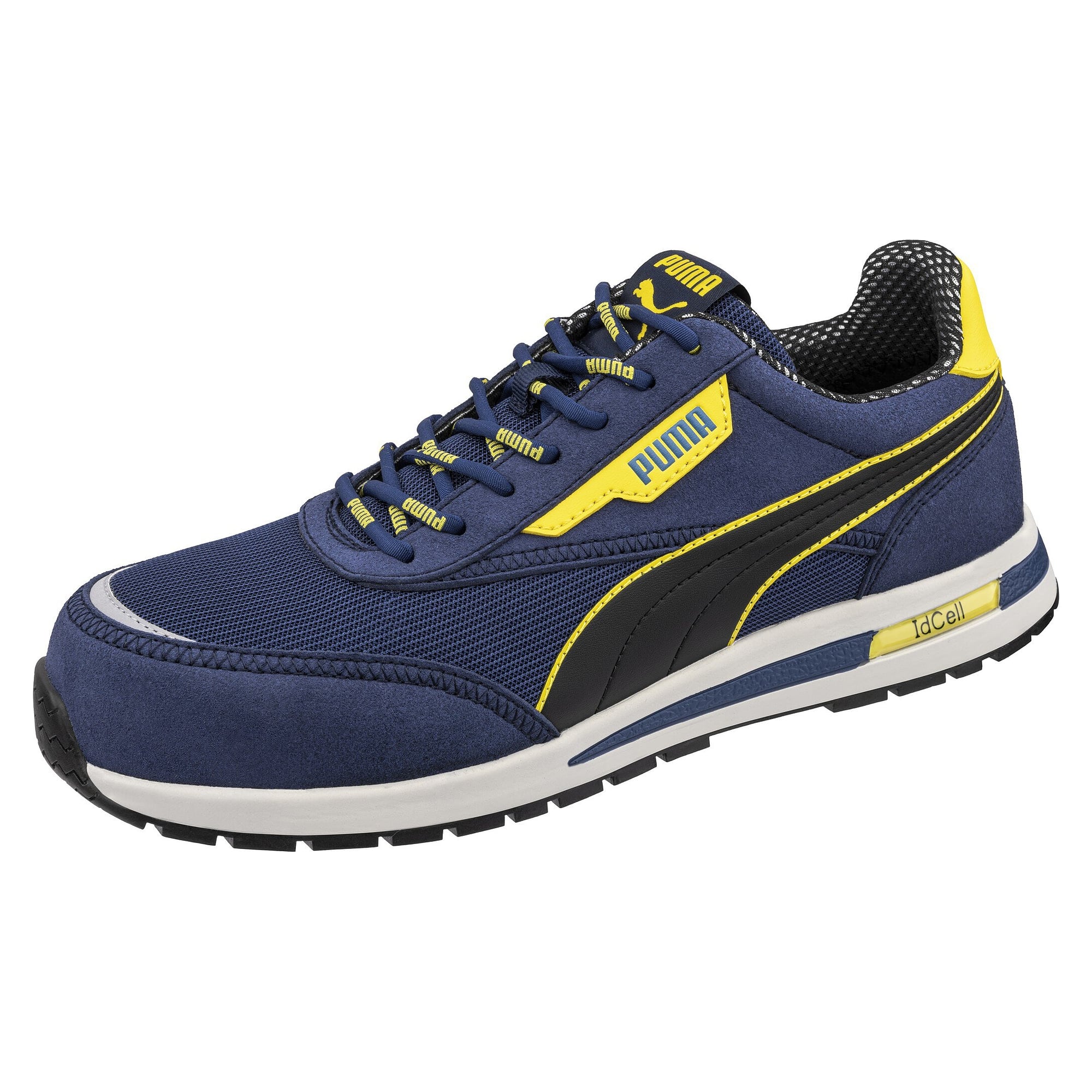 Chaussure de sécurité basse SB RIDER BLUE LOW, sans métal, mesh et microfibre, bleu - PUMA Safety 644710300