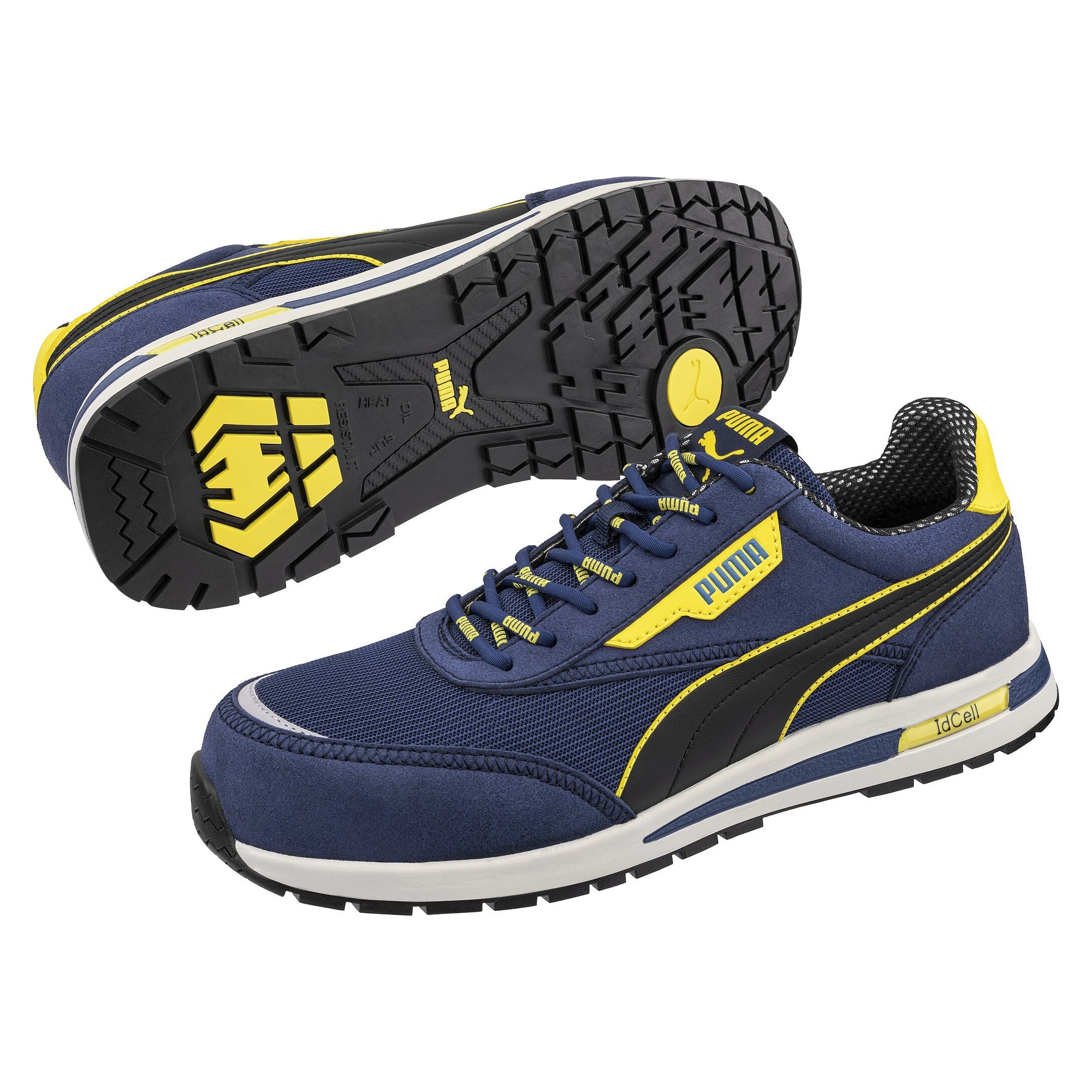 Chaussure de sécurité basse SB RIDER BLUE LOW, sans métal, mesh et microfibre, bleu - PUMA Safety 644710300