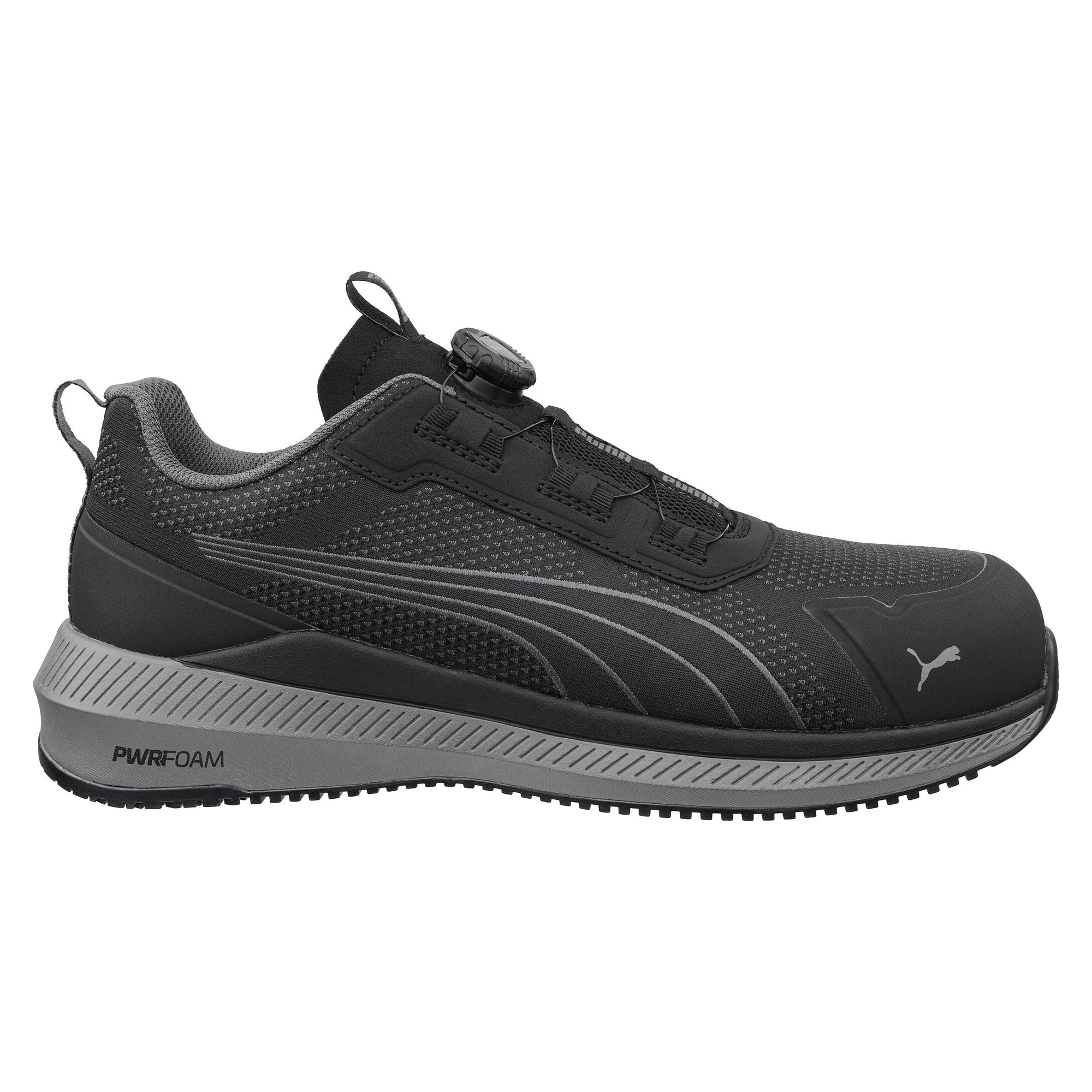 ESD-Sicherheitshalbschuh SLIDE BLACK DISC LOW S1PS, metallfrei, HRO-Sohle - PUMA Safety 645141200