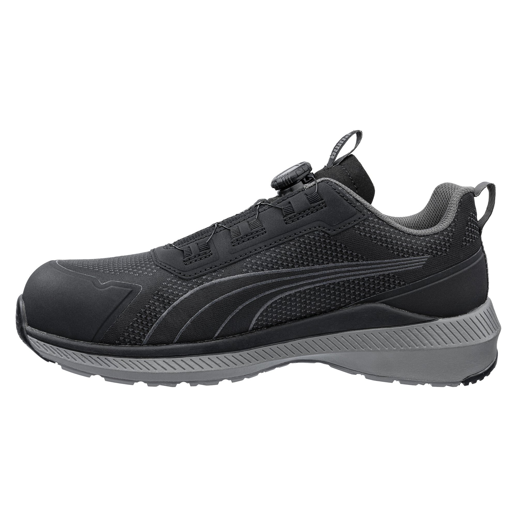ESD-Sicherheitshalbschuh SLIDE BLACK DISC LOW S1PS, metallfrei, HRO-Sohle - PUMA Safety 645141200
