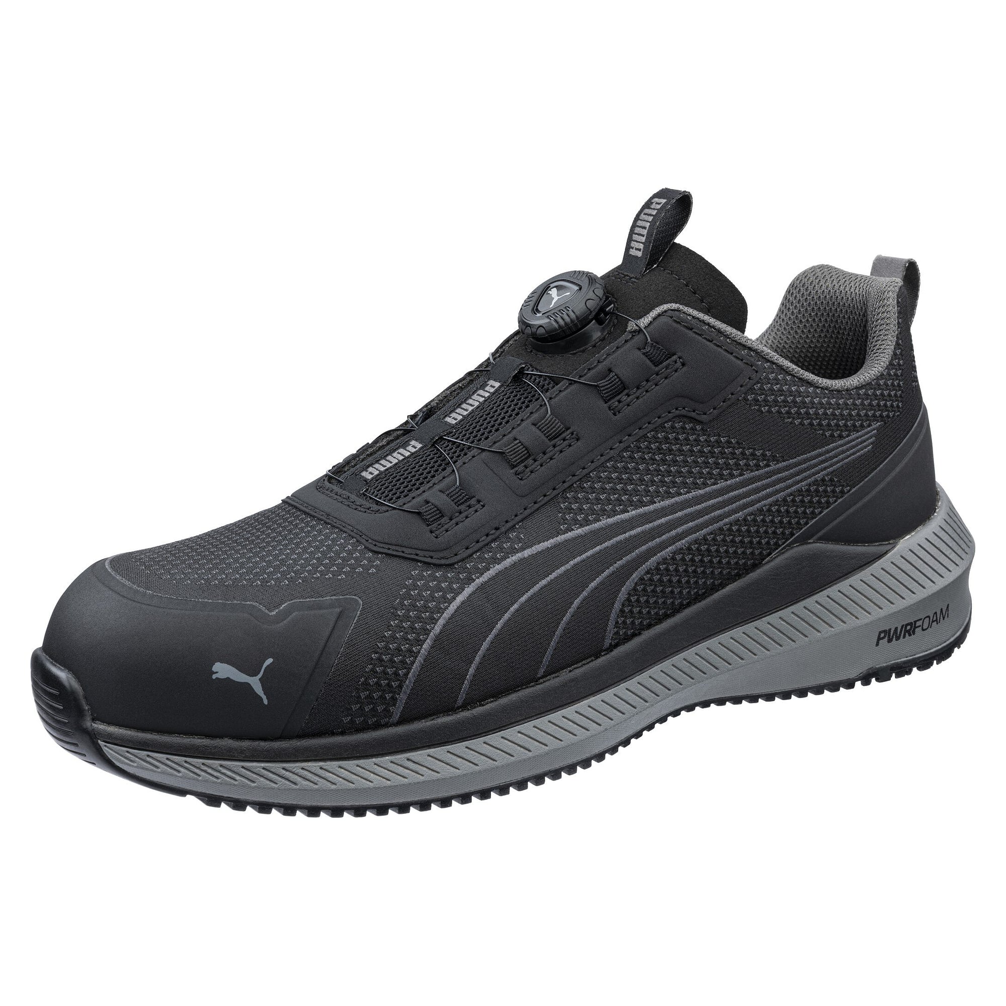 ESD-Sicherheitshalbschuh SLIDE BLACK DISC LOW S1PS, metallfrei, HRO-Sohle - PUMA Safety 645141200