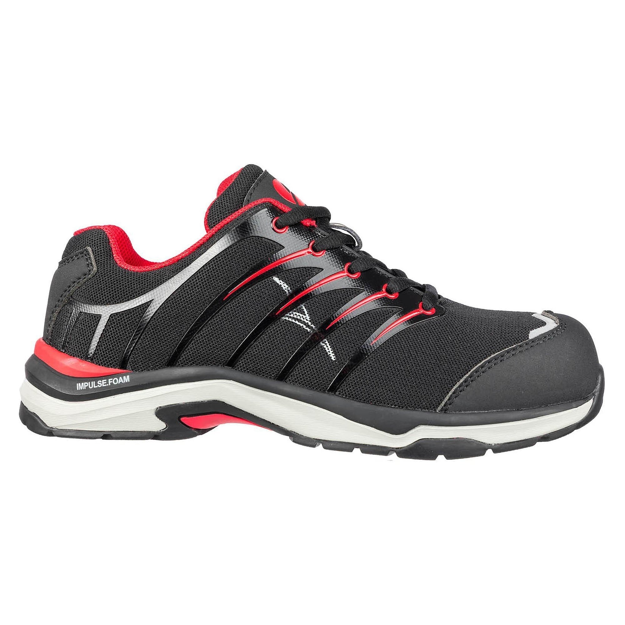 Chaussure de sécurité ESD femme S1P TWIST RED WNS LOW, semelle HRO 300 °C, noir - PUMA Safety 645210210