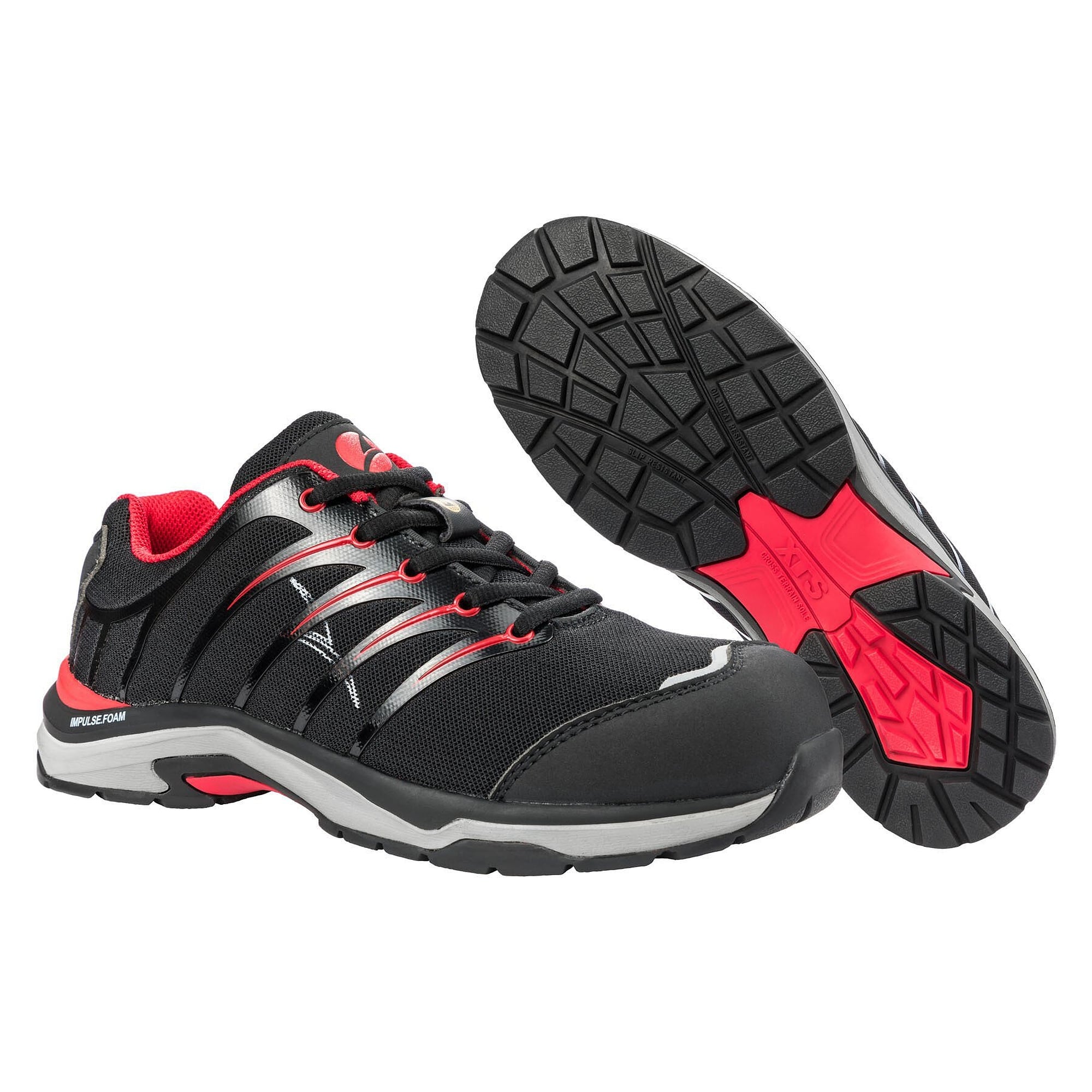 Chaussure de sécurité ESD femme S1P TWIST RED WNS LOW, semelle HRO 300 °C, noir - PUMA Safety 645210210
