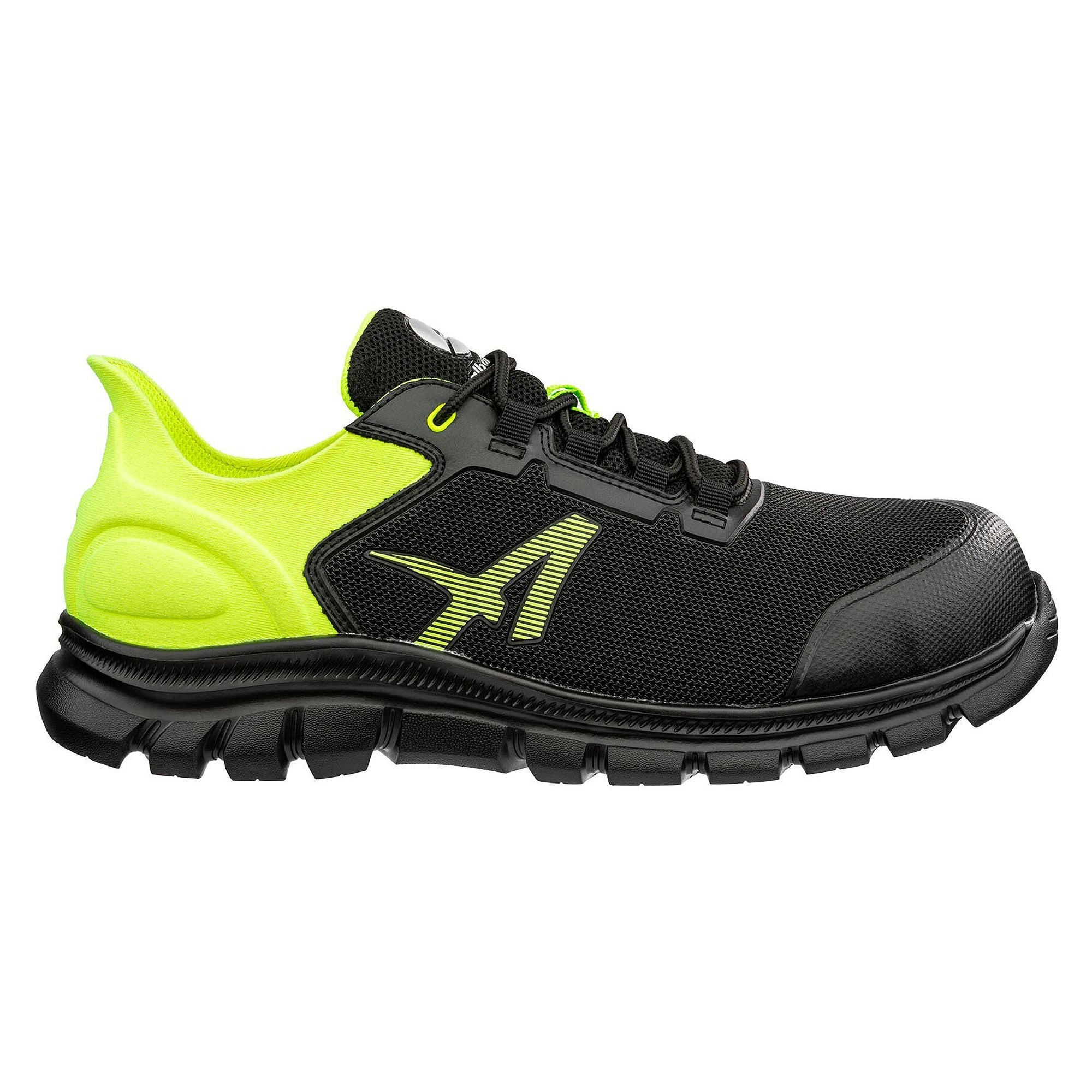 Leichter Sicherheitshalbschuh S1PS OCTANE YELLOW LOW, XPR.FOAM, metallfrei, vegan, schwarz-lime - PUMA Safety 647200264
