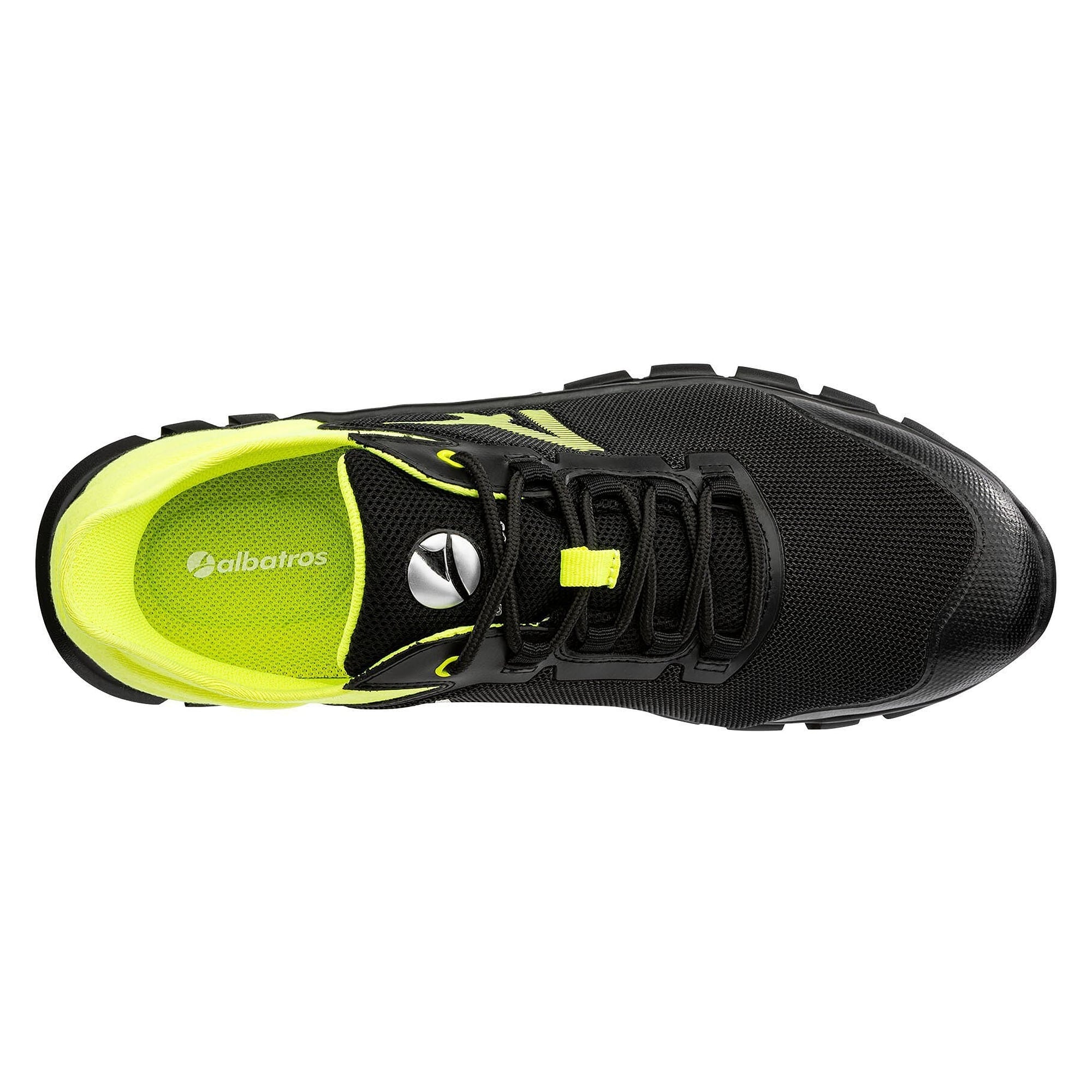 Chaussure de sécurité basse légère S1PS OCTANE YELLOW LOW, XPR.FOAM, sans métal, vegan, noir-citron vert - PUMA Safety 647200264