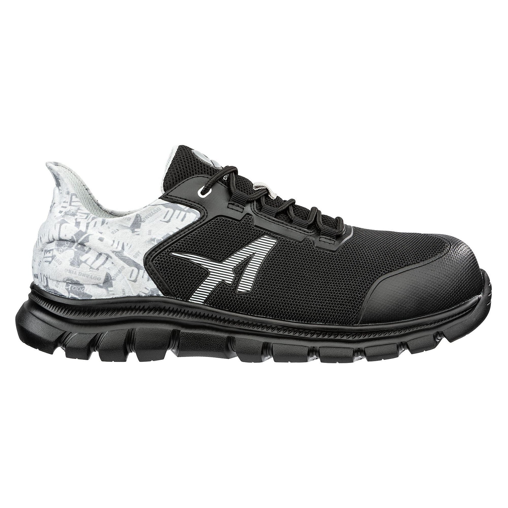 Leichter Sicherheitshalbschuh S1PS OCTANE GREY LOW, XPR.FOAM, metallfrei, vegan, schwarz-grau - PUMA Safety 647210202
