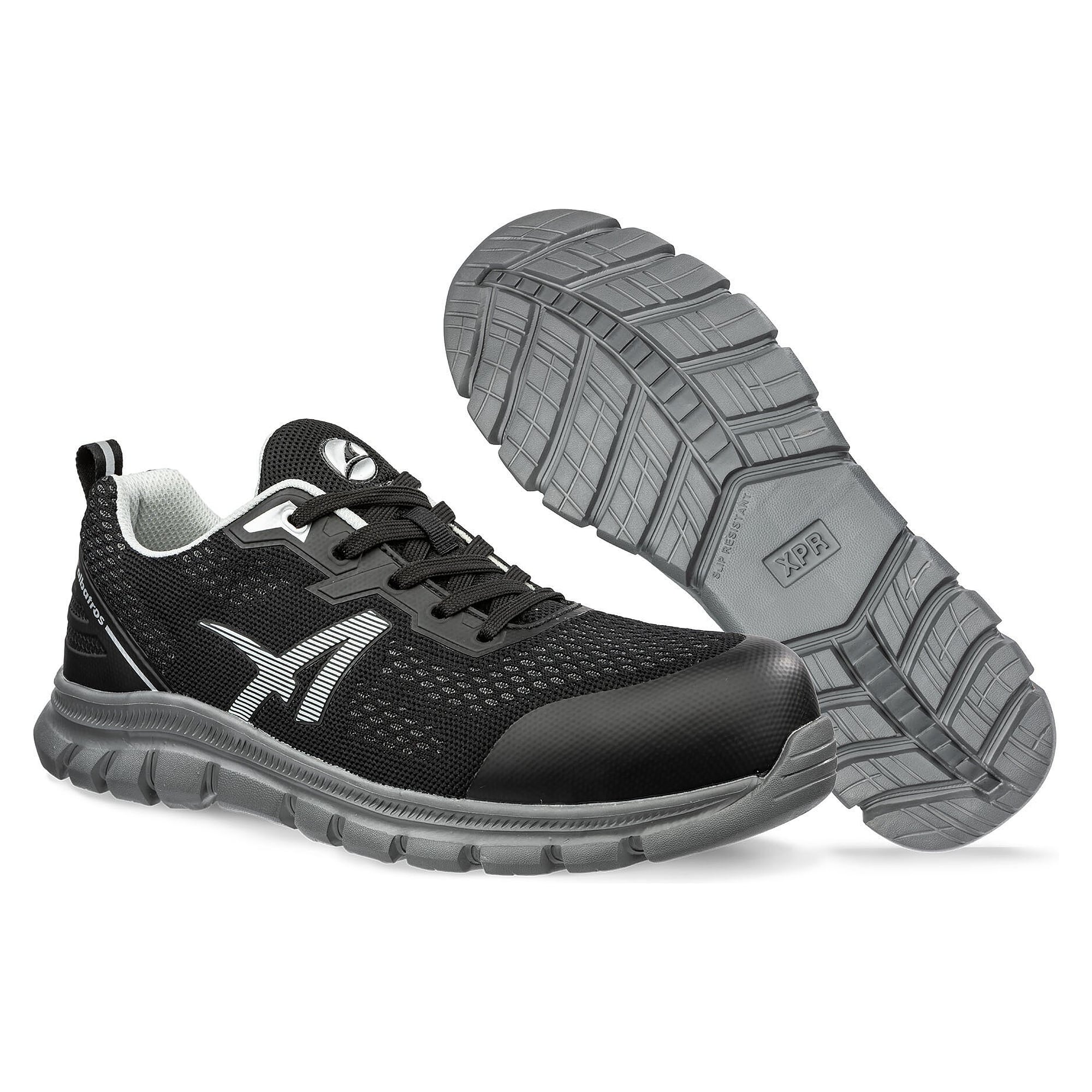 Leichter Sicherheitshalbschuh S1PS LEVITATE GREY LOW, XPR.FOAM, metallfrei, vegan, grau - PUMA Safety 647220800