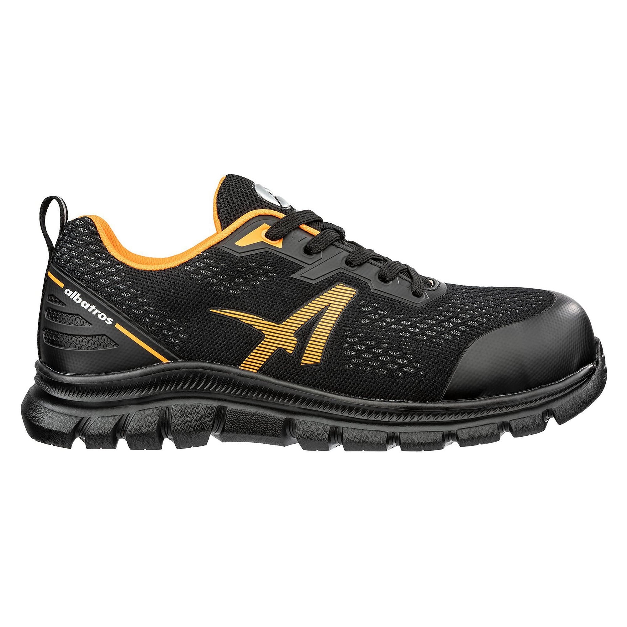Chaussure de sécurité basse légère S1PS LEVITATE ORANGE LOW, XPR.FOAM, sans métal, vegan, gris-orange - PUMA Safety 647230821