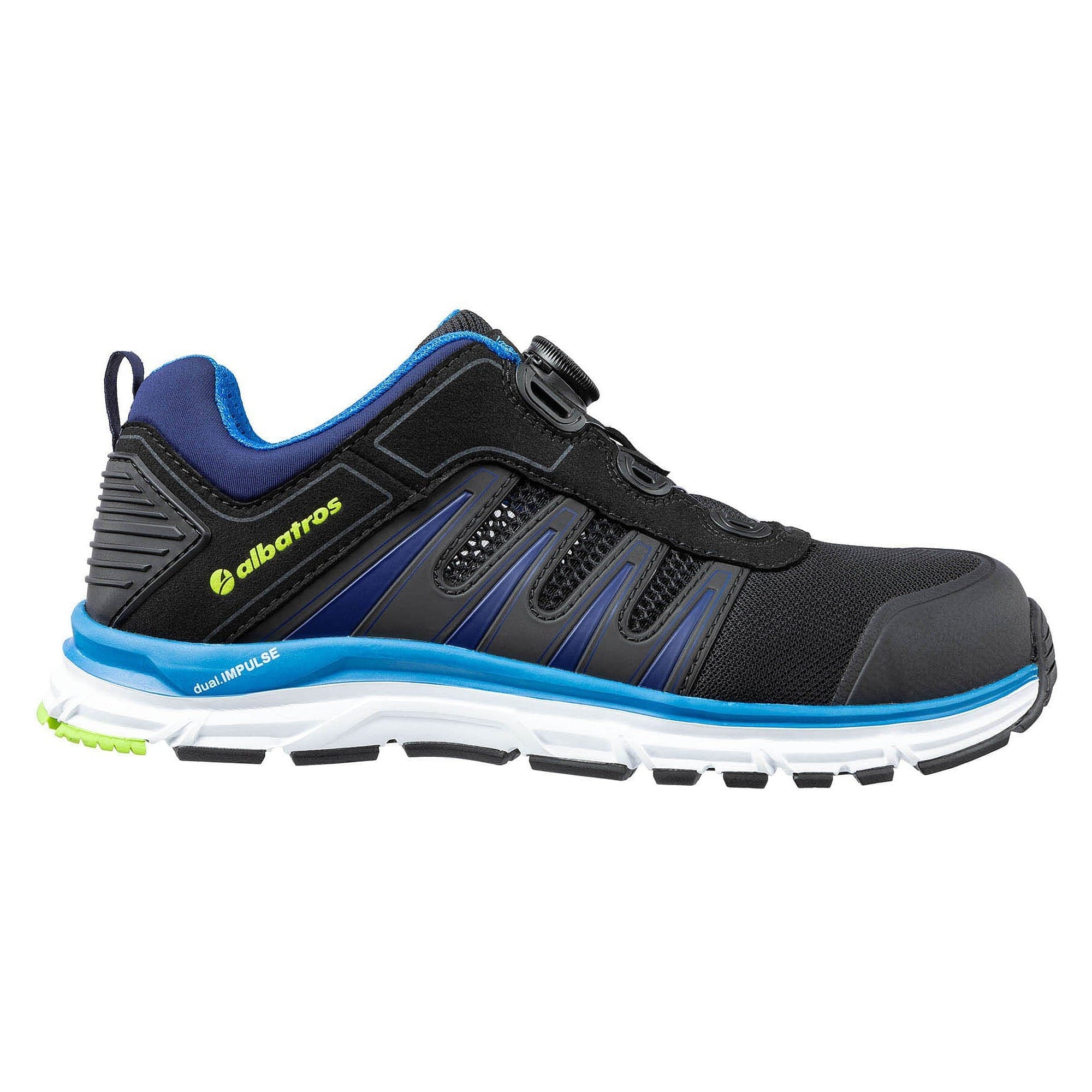 ESD-Sicherheitshalbschuh S1P BREEZE QL IMPULSE LOW, IMPULSE.FOAM, comfit AIR, schwarz - PUMA Safety 647528241