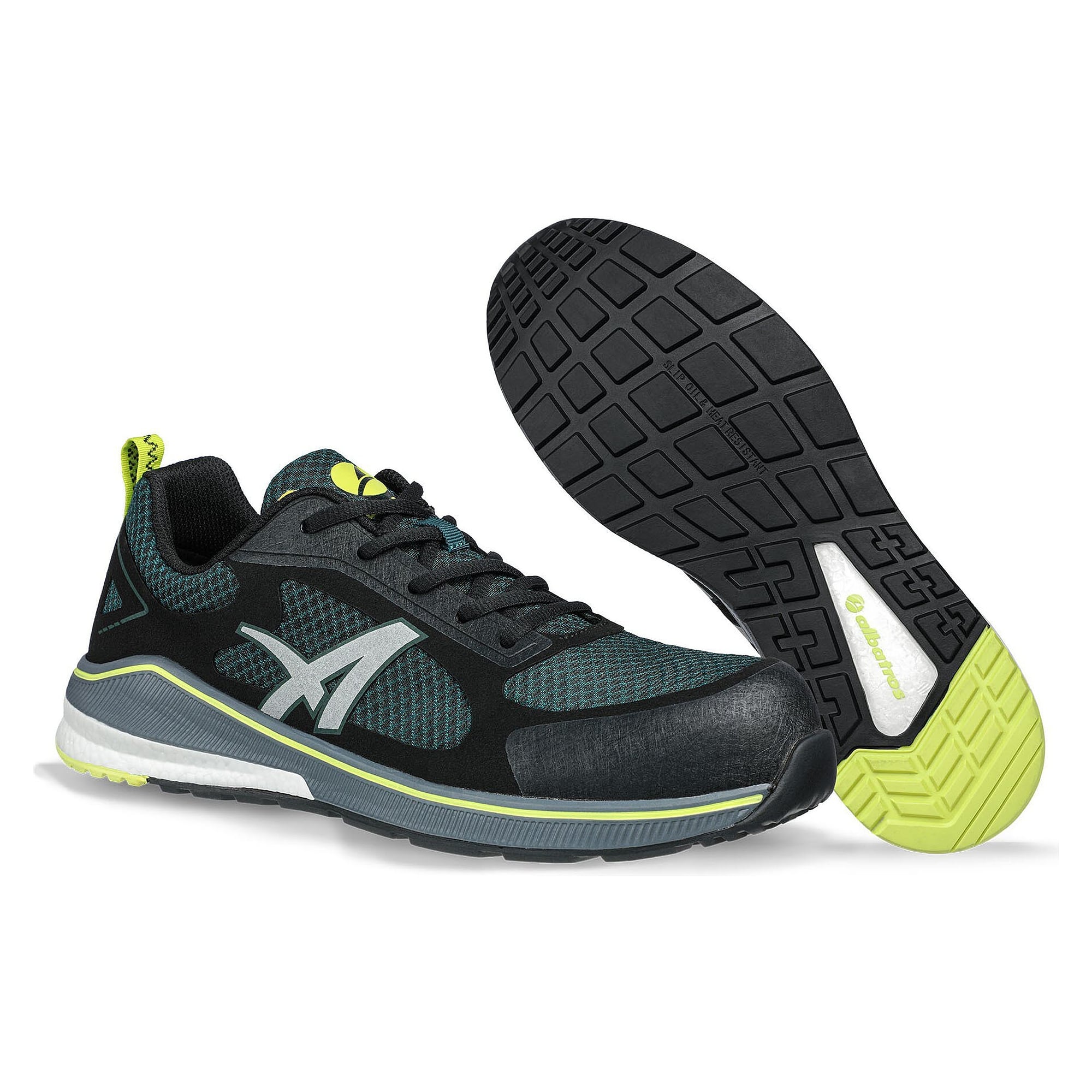 ESD-Sicherheitshalbschuh S1P AER58 LOW, vegan, PWR BEADS, schwarz - PUMA Safety 647650205