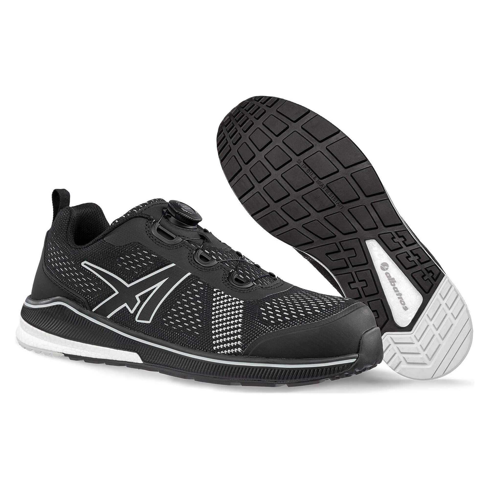 ESD-Sicherheitshalbschuh S1P VOLTAGE BLACK QL LOW, Textil, PWR BEADS, schwarz - PUMA Safety 647670200