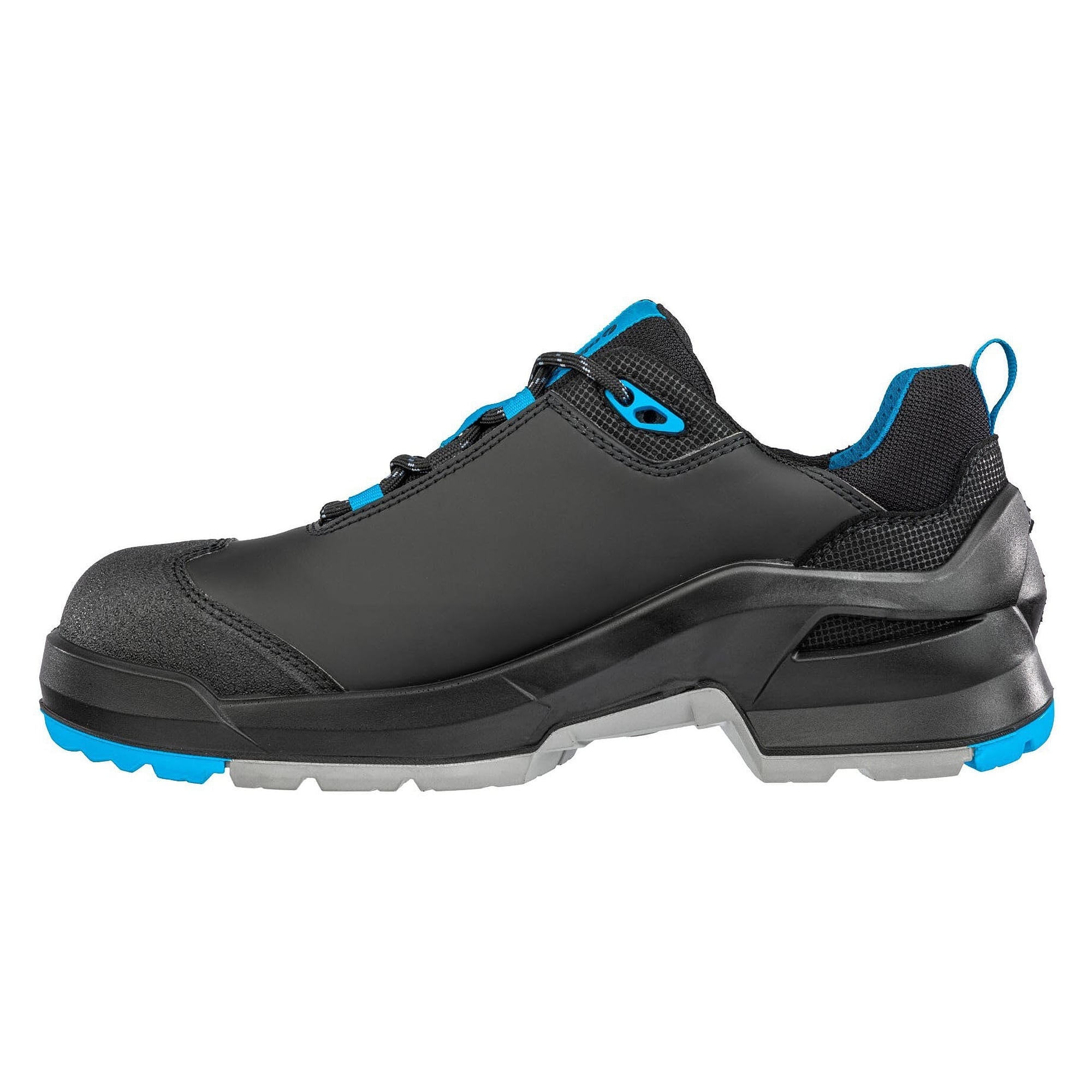 Chaussure de sécurité basse ESD S3L TARAVAL BLACK/BLUE LOW, microfibre, FLEXLITE, noir/bleu - PUMA Safety 648030241