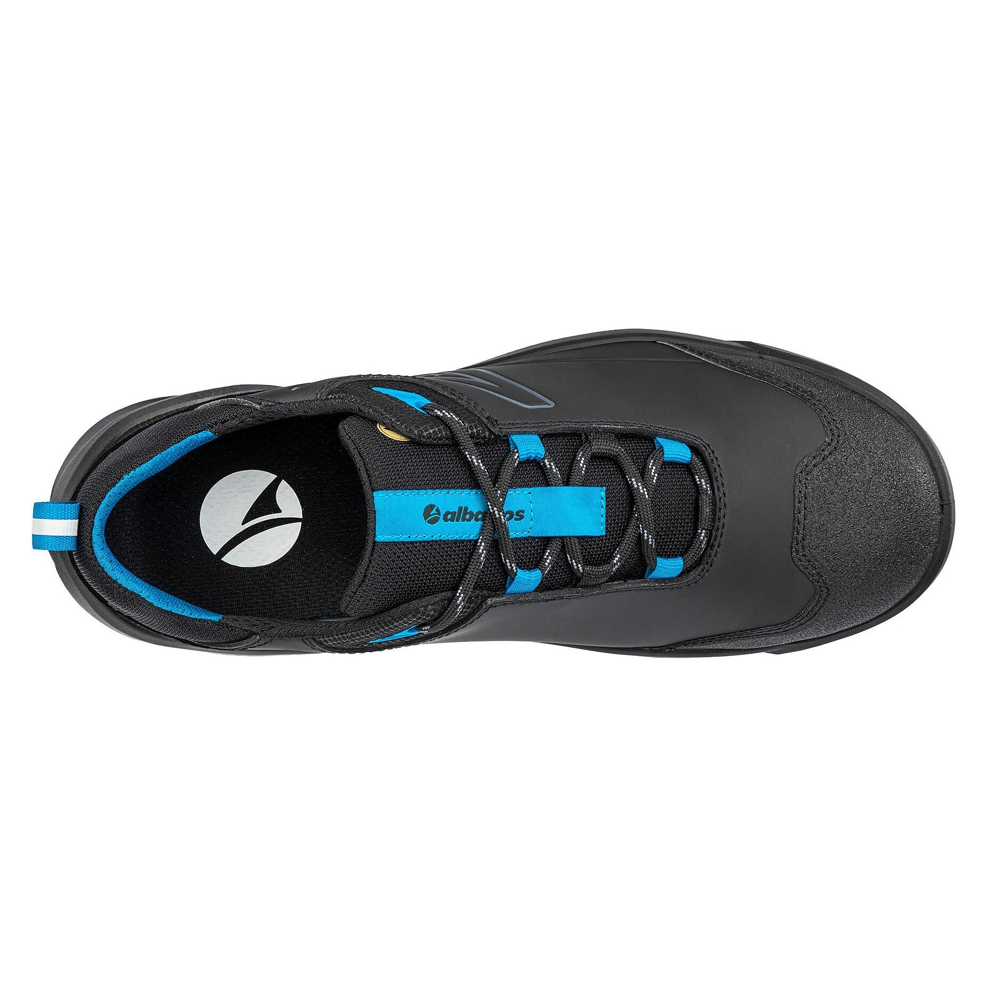 Chaussure de sécurité basse ESD S3L TARAVAL BLACK/BLUE LOW, microfibre, FLEXLITE, noir/bleu - PUMA Safety 648030241