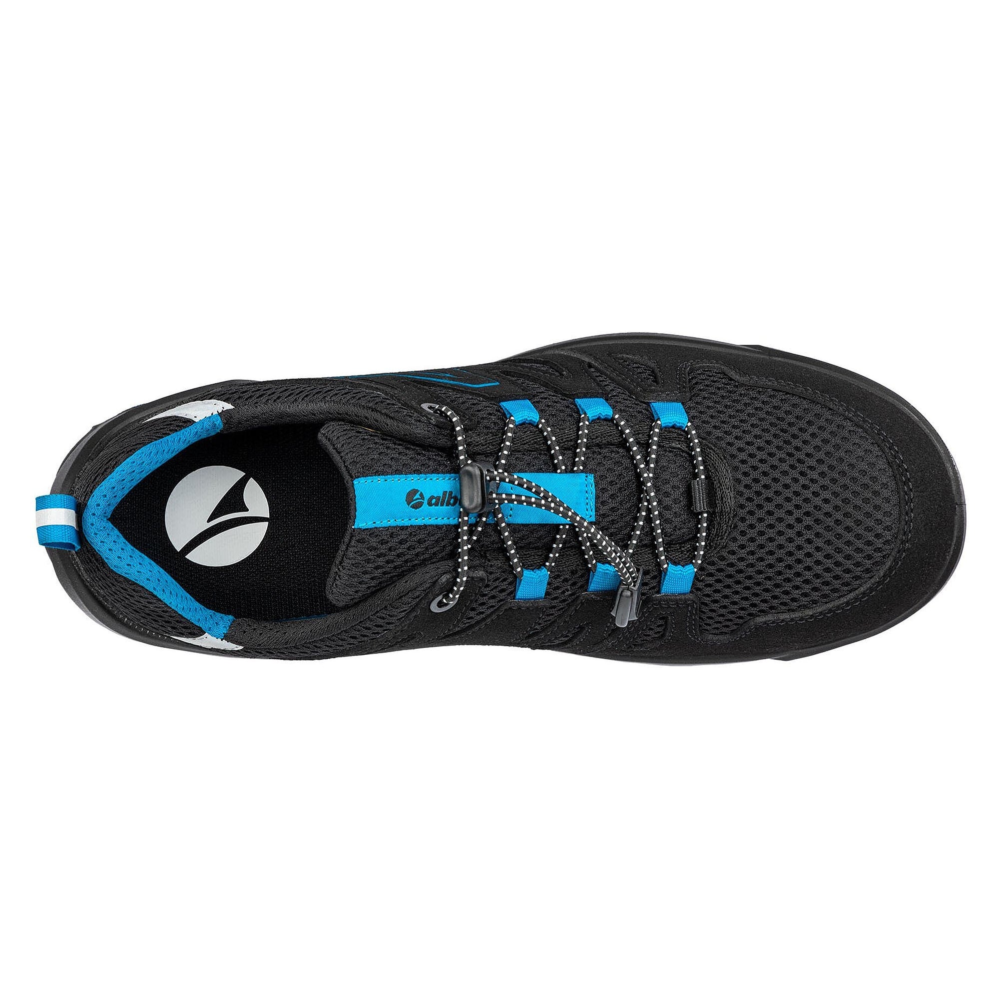 Chaussure de sécurité basse ESD S1PL FASTPACK BLACK/BLUE LOW, vegan, sans métal, noir - PUMA Safety 648040241