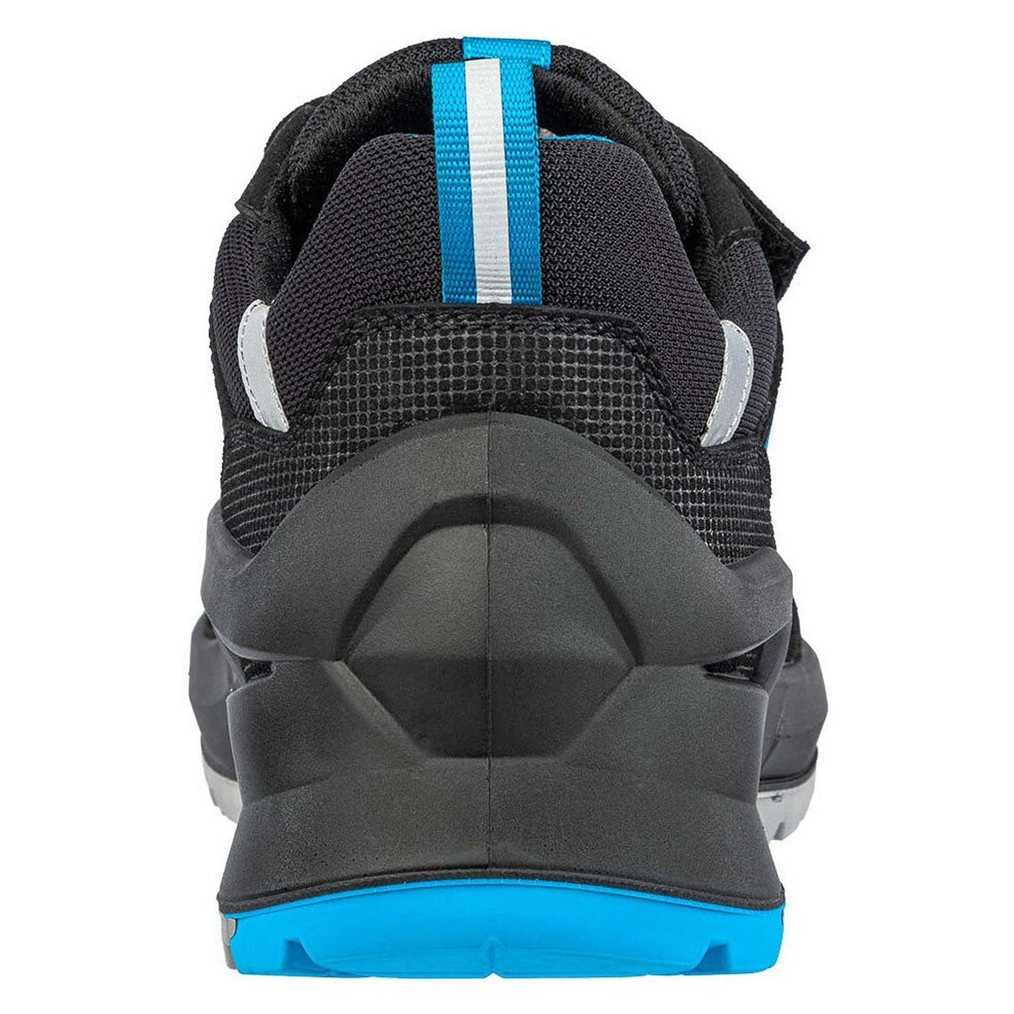 Sandale de sécurité ESD S1 FORGE AIR BLACK/BLUE LOW, vegan, sans métal, noir - PUMA Safety 648060241