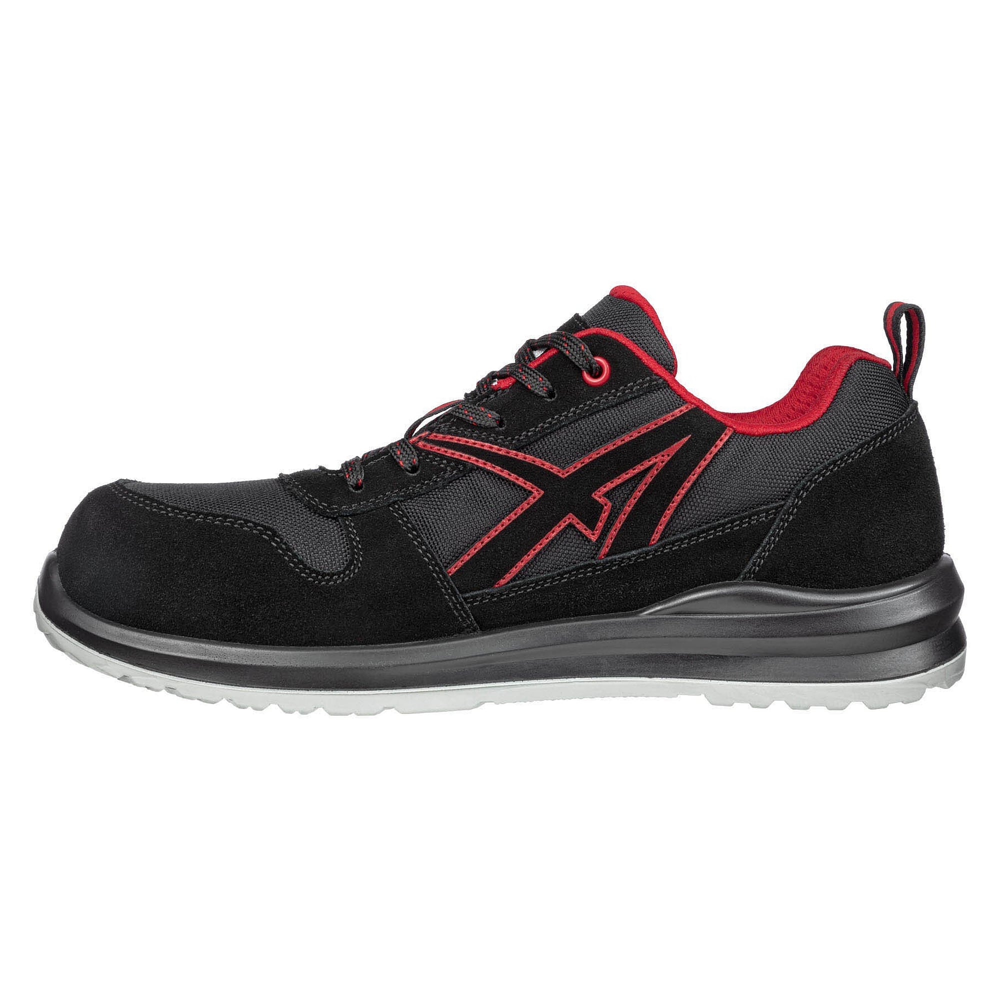 Chaussure de sécurité basse S3 CLIFTON LOW, velours et textile, sans métal, semelle PU bi-densité, noir - PUMA Safety 648700210