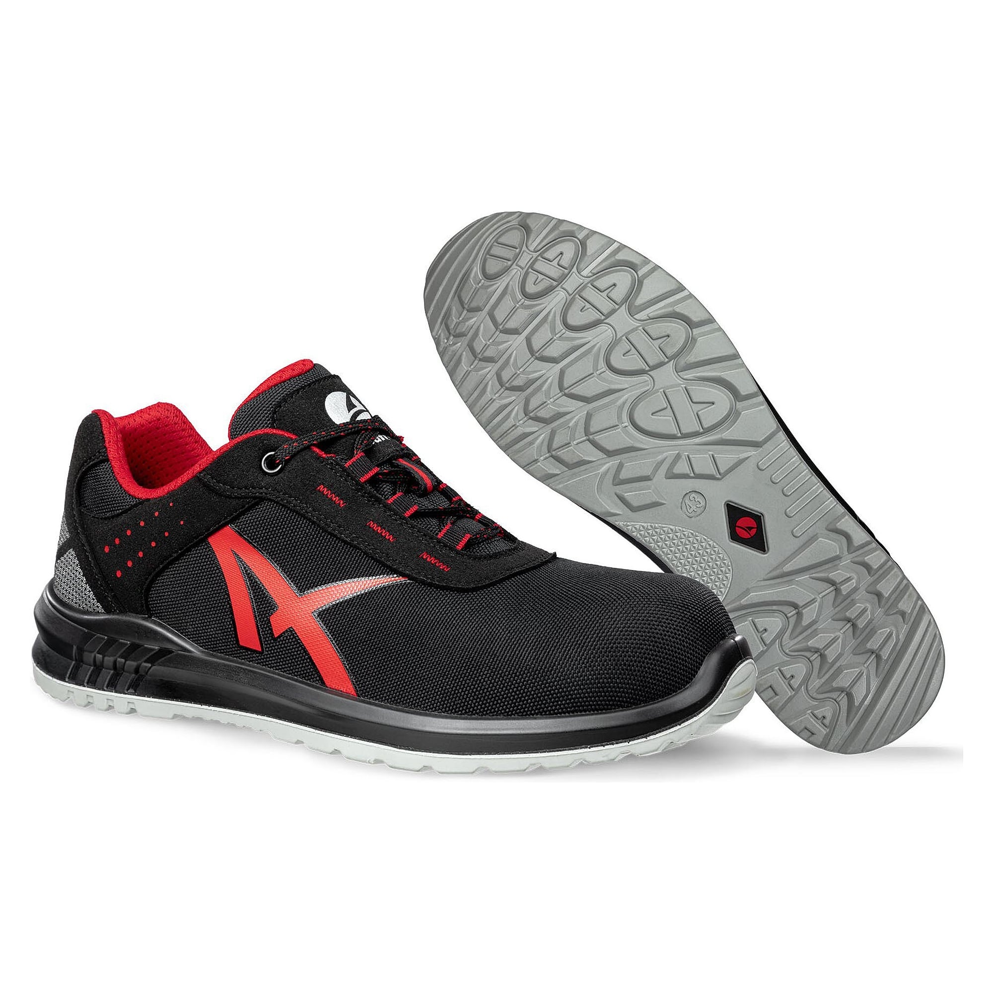Safety shoe S3 GRID LOW, metal-free, vegan, microfibre and textile, DUO-PU sole, black - PUMA Safety 648710210