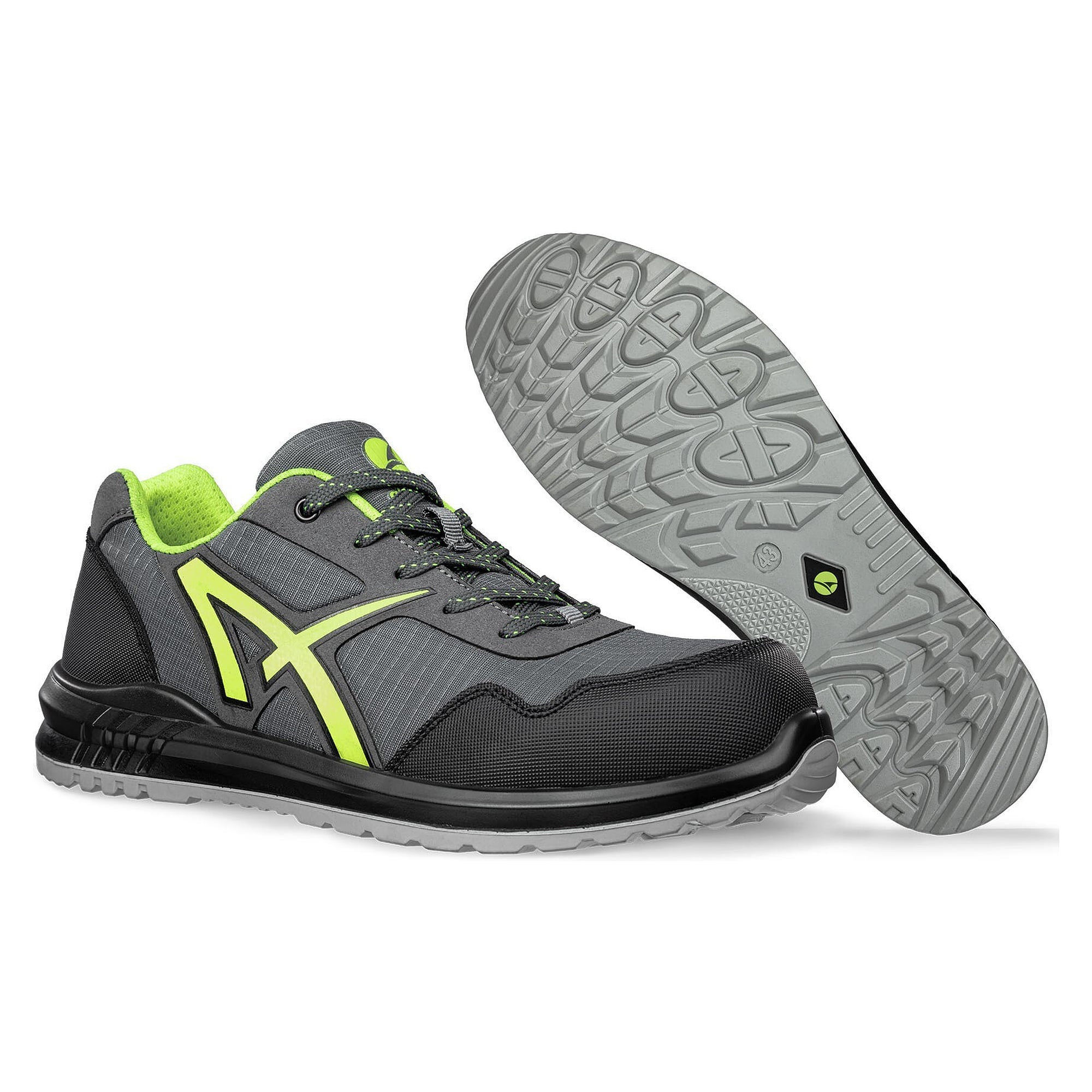 Sicherheitshalbschuh S1P DRIFTER LOW, metallfrei, Mikrofaser auf Ripstop, DUO-PU-Sohle, grau - PUMA Safety 648730809