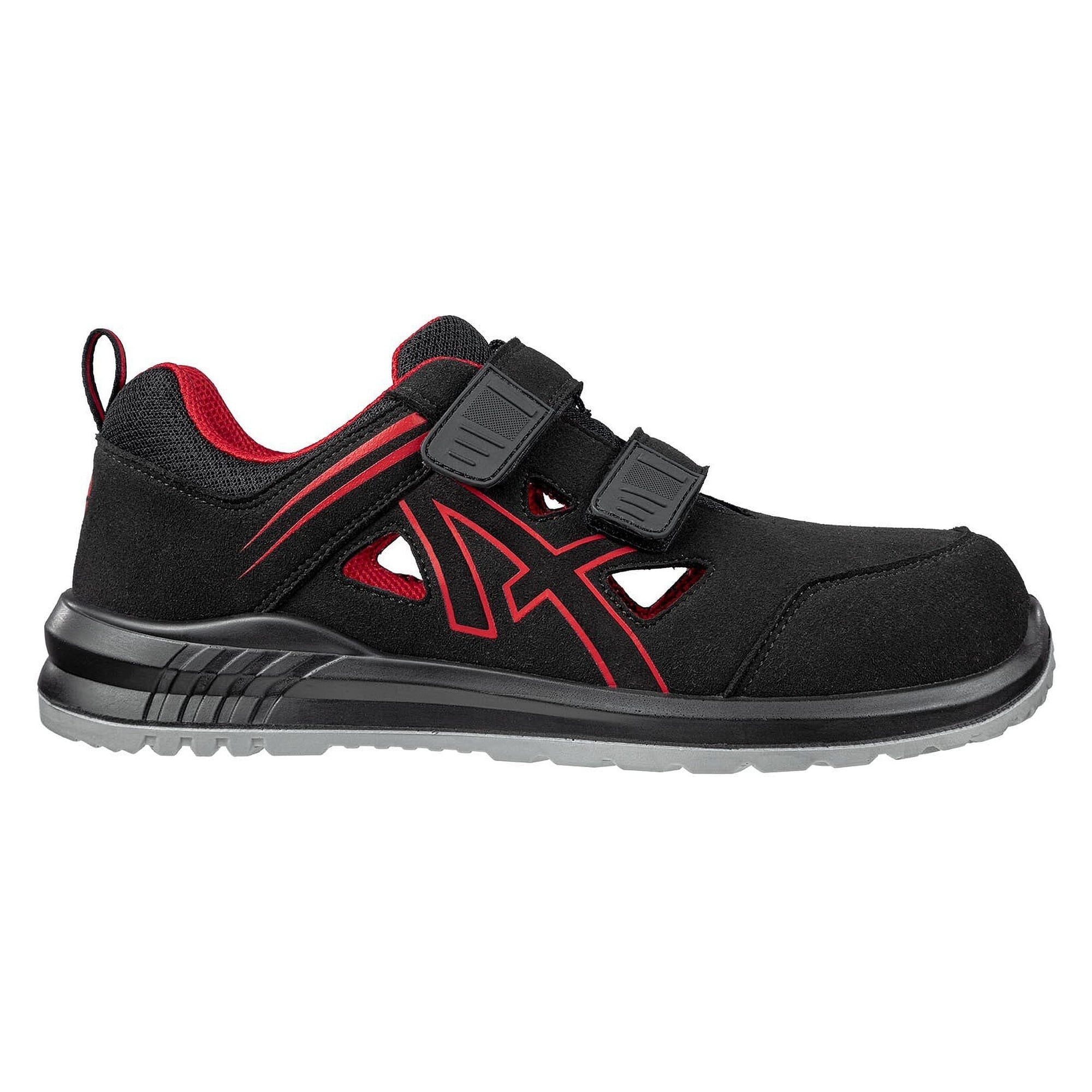 ESD-Sicherheitsschuh S1 CLIFTON AIR LOW, Klettverschluss, metallfrei, Mikrofaser/Mesh, schwarz - PUMA Safety 648780200