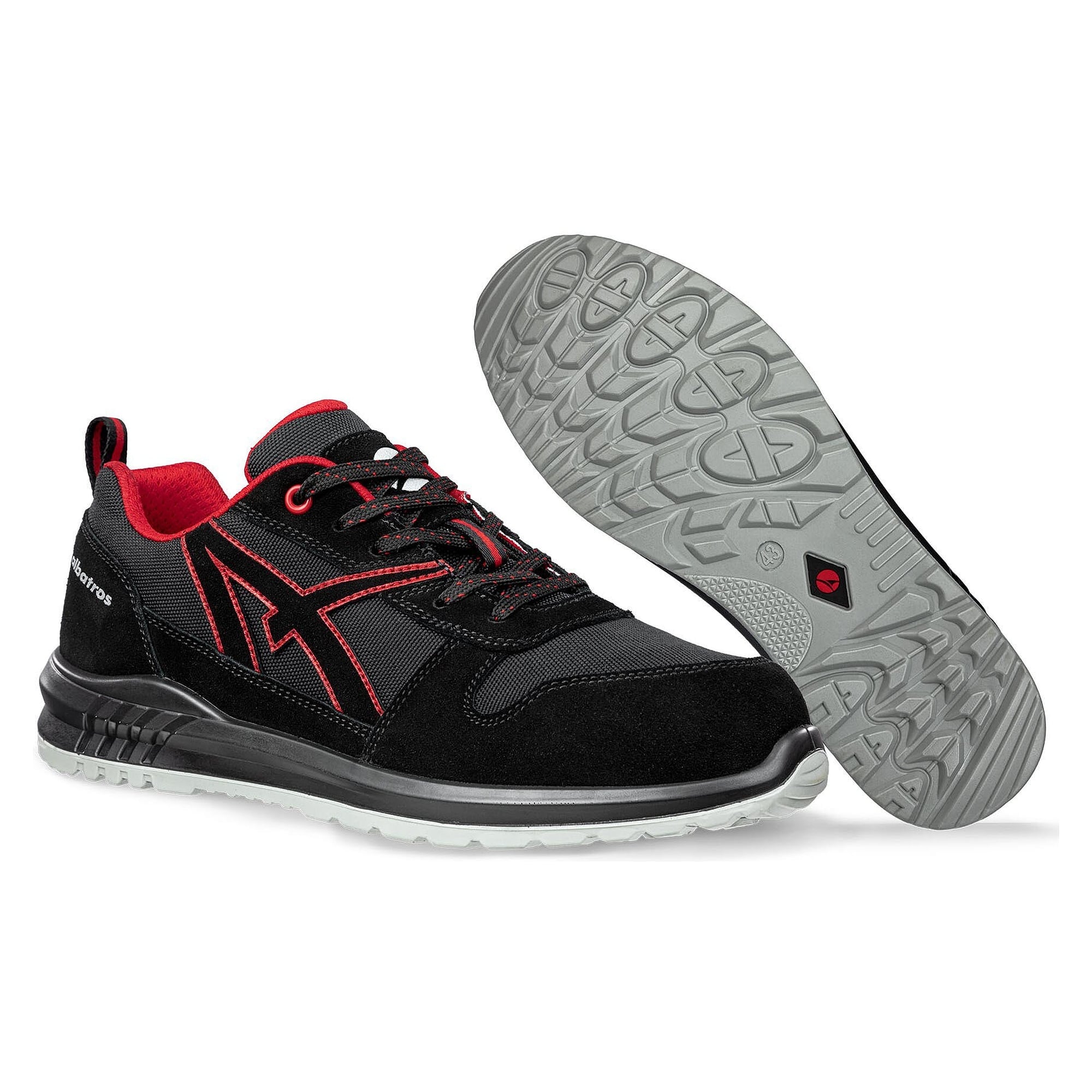 ESD-Berufshalbschuh O2 CLIFTON ST LOW ohne Schutzkappe, Veloursleder/Textil, schwarz - PUMA Safety 649020210